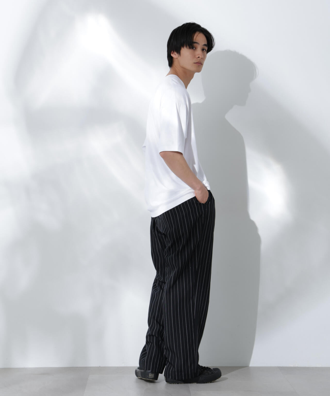 Anti Soaked(R) 汗染み防止 クルーネック ビッグシルエットTシャツ