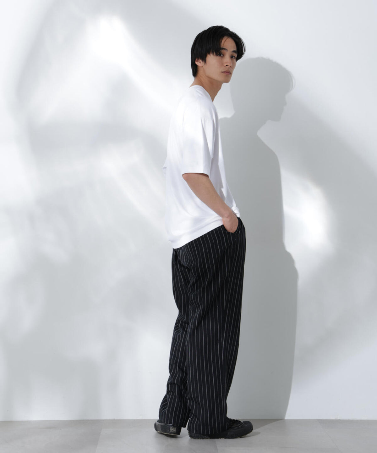 Anti Soaked(R) 汗染み防止 クルーネック ビッグシルエットTシャツ