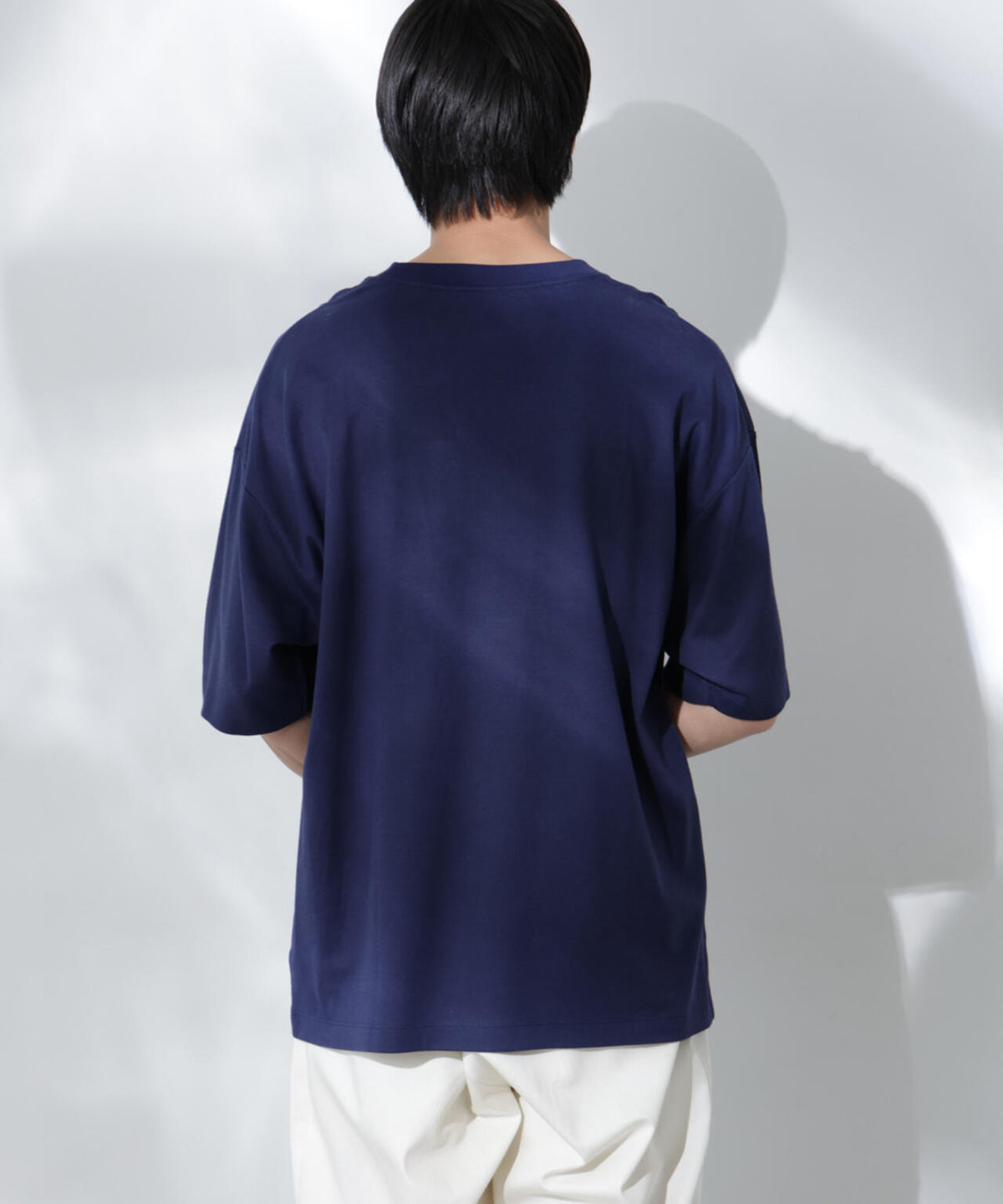 Anti Soaked(R) 汗染み防止 クルーネック ビッグシルエットTシャツ