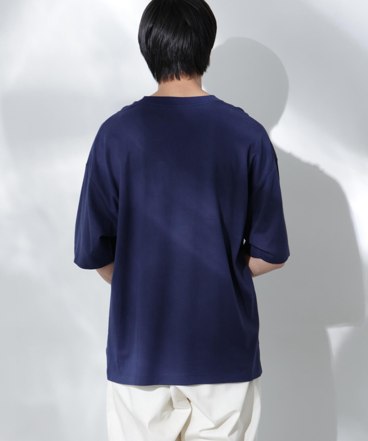 Anti Soaked(R) 汗染み防止 クルーネック ビッグシルエットTシャツ