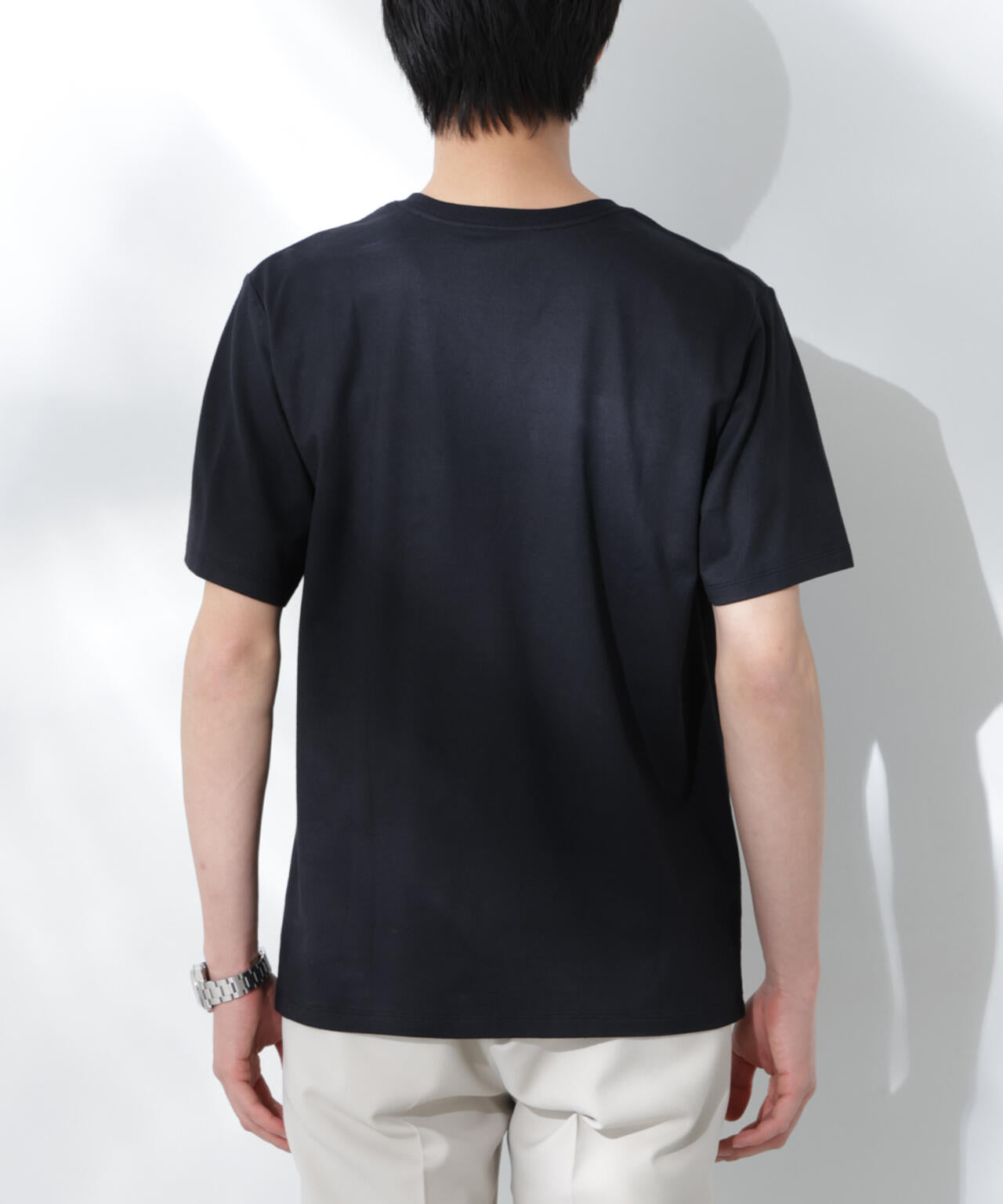 WEB限定/Anti Soaked(R) 汗染み防止 Vネック レギュラーシルエットTシャツ