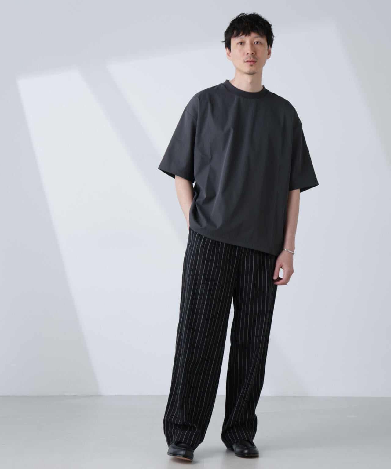 ストレッチファブリックバルーンTシャツ