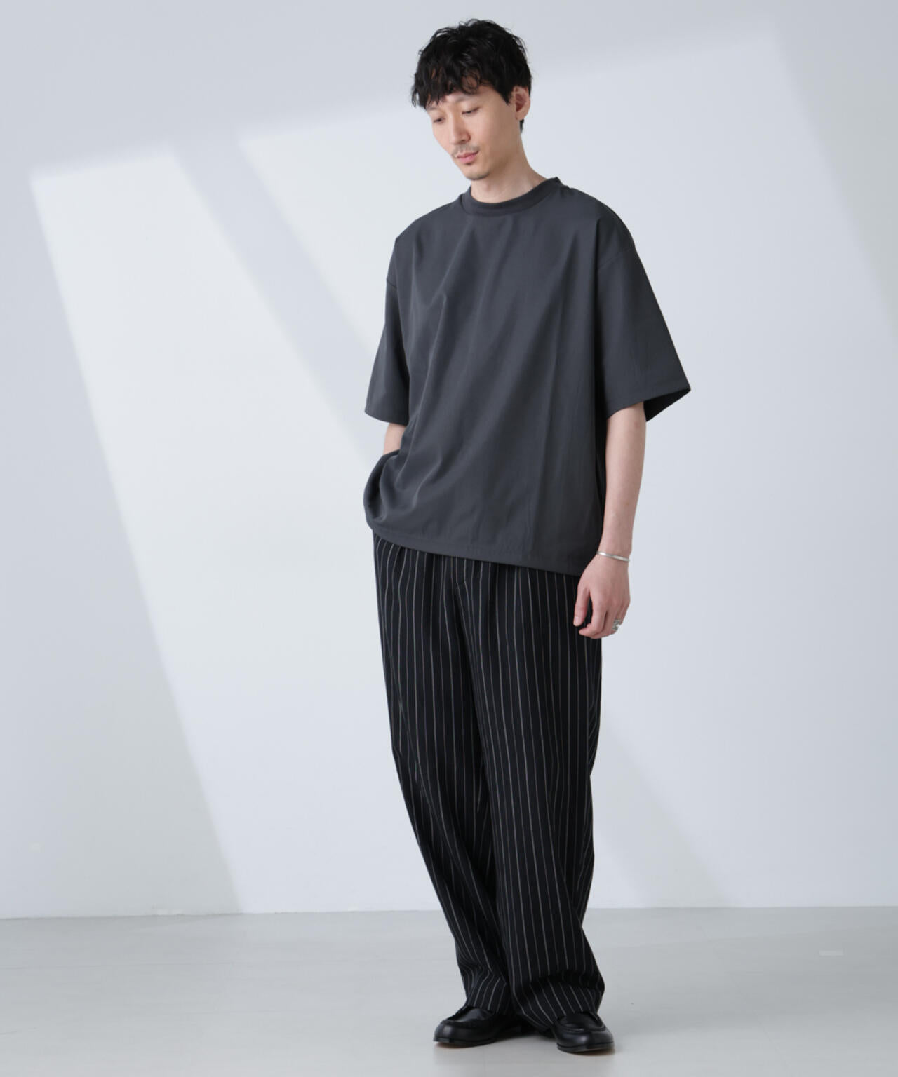 ストレッチファブリックバルーンTシャツ