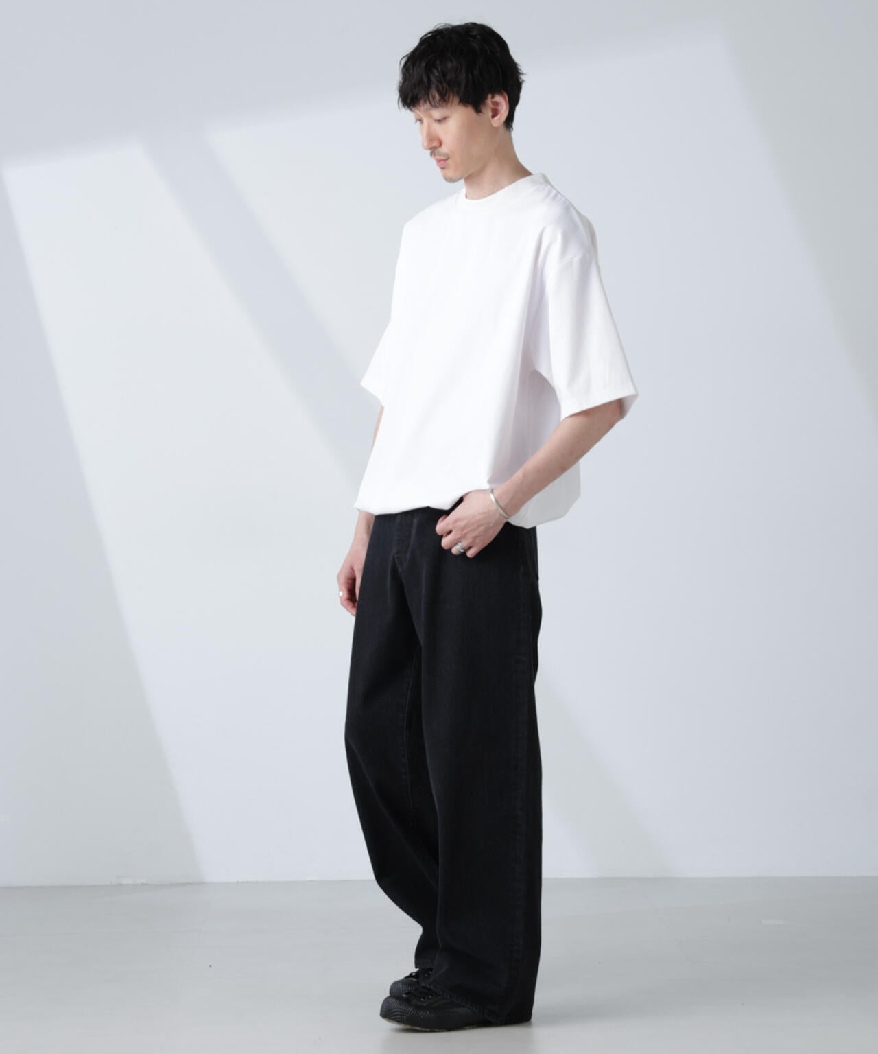 ストレッチファブリックバルーンTシャツ