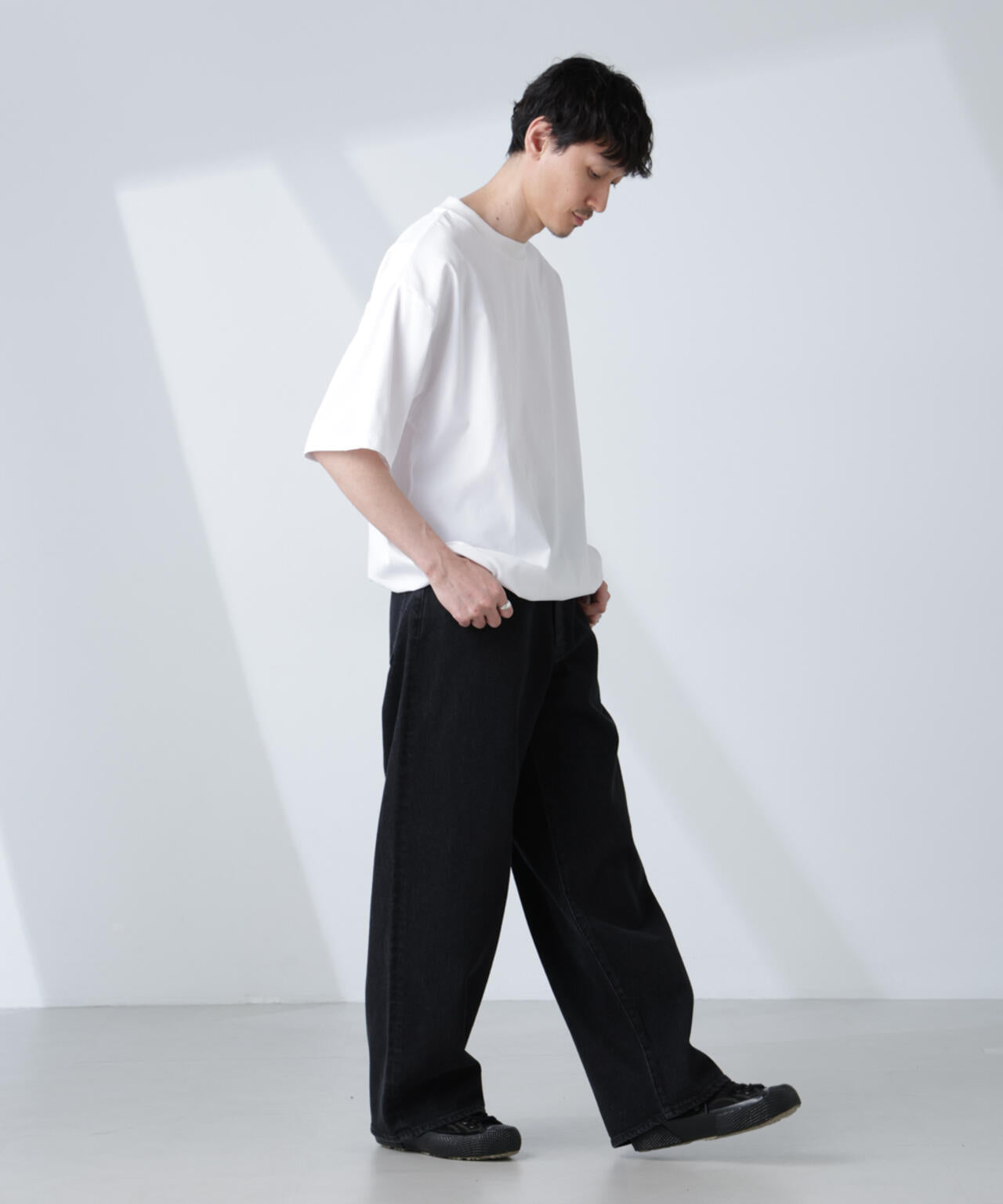 ストレッチファブリックバルーンTシャツ