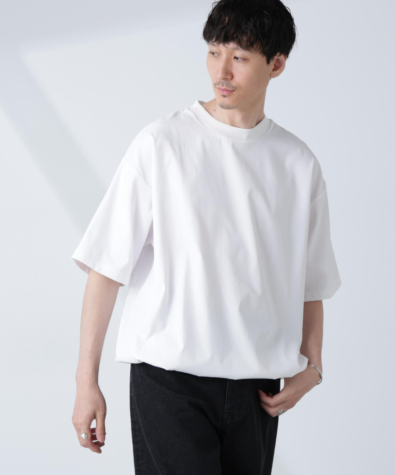 ストレッチファブリックバルーンTシャツ