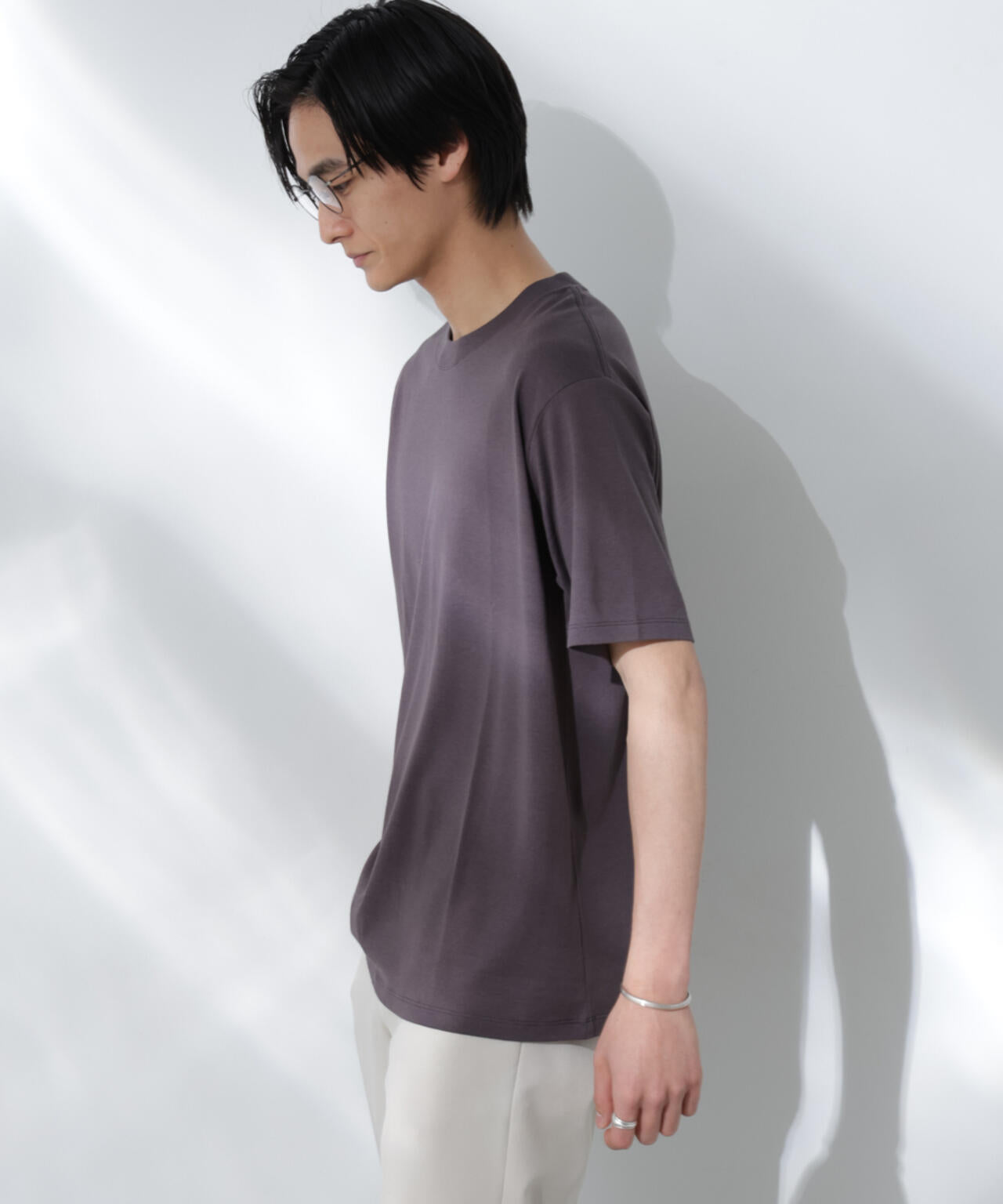 Anti Soaked(R)汗染み防止 De Light ミドルシルエットTシャツ