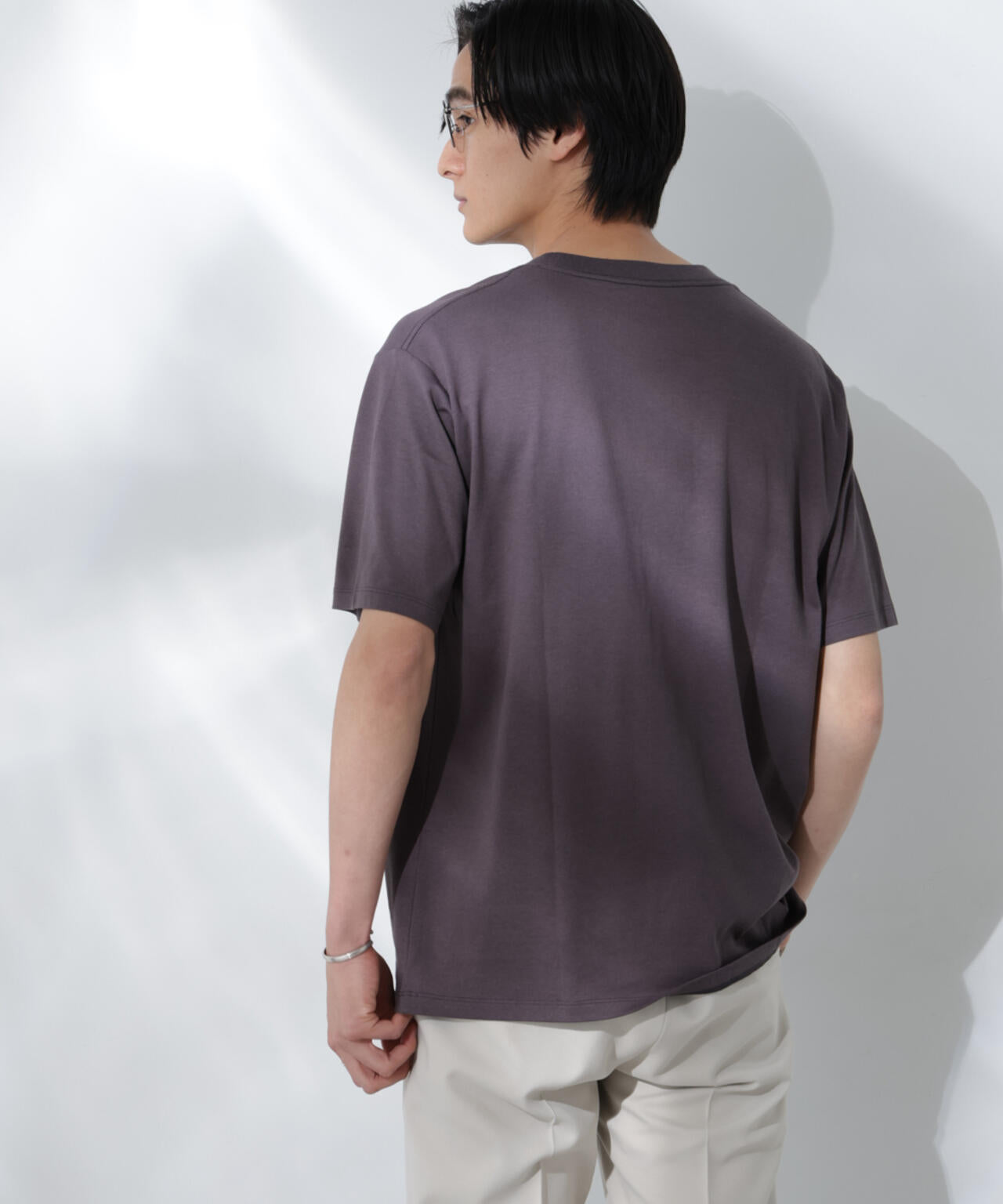 Anti Soaked(R)汗染み防止 De Light ミドルシルエットTシャツ