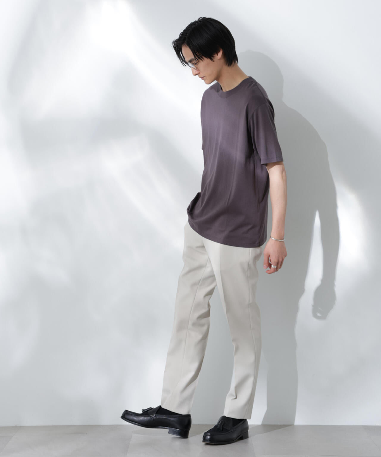 Anti Soaked(R)汗染み防止 De Light ミドルシルエットTシャツ