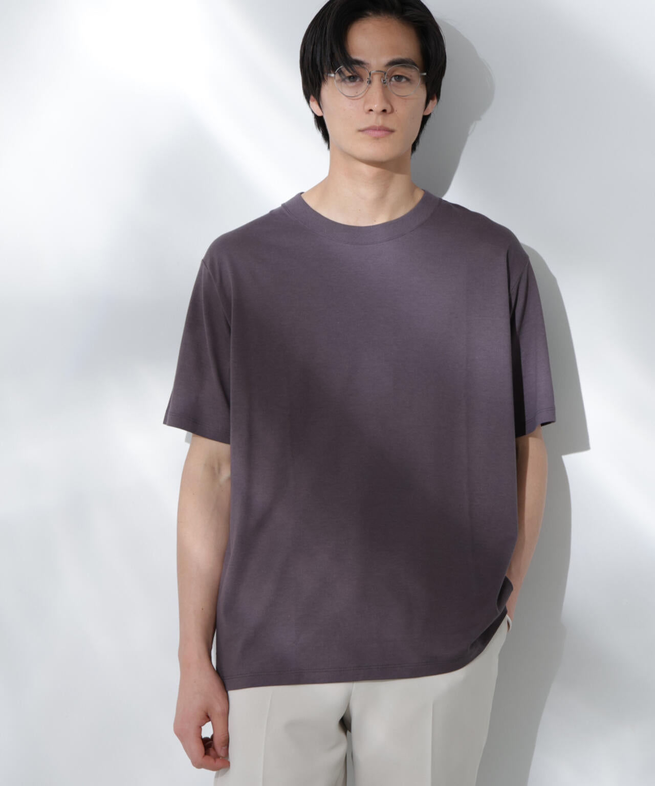 Anti Soaked(R)汗染み防止 De Light ミドルシルエットTシャツ