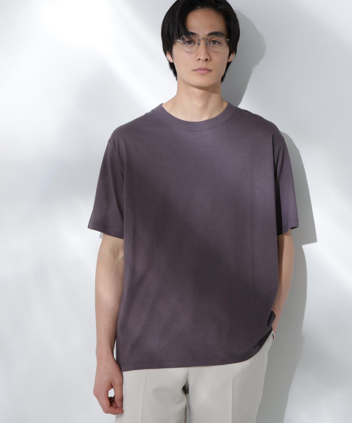 Anti Soaked(R)汗染み防止 De Light ミドルシルエットTシャツ