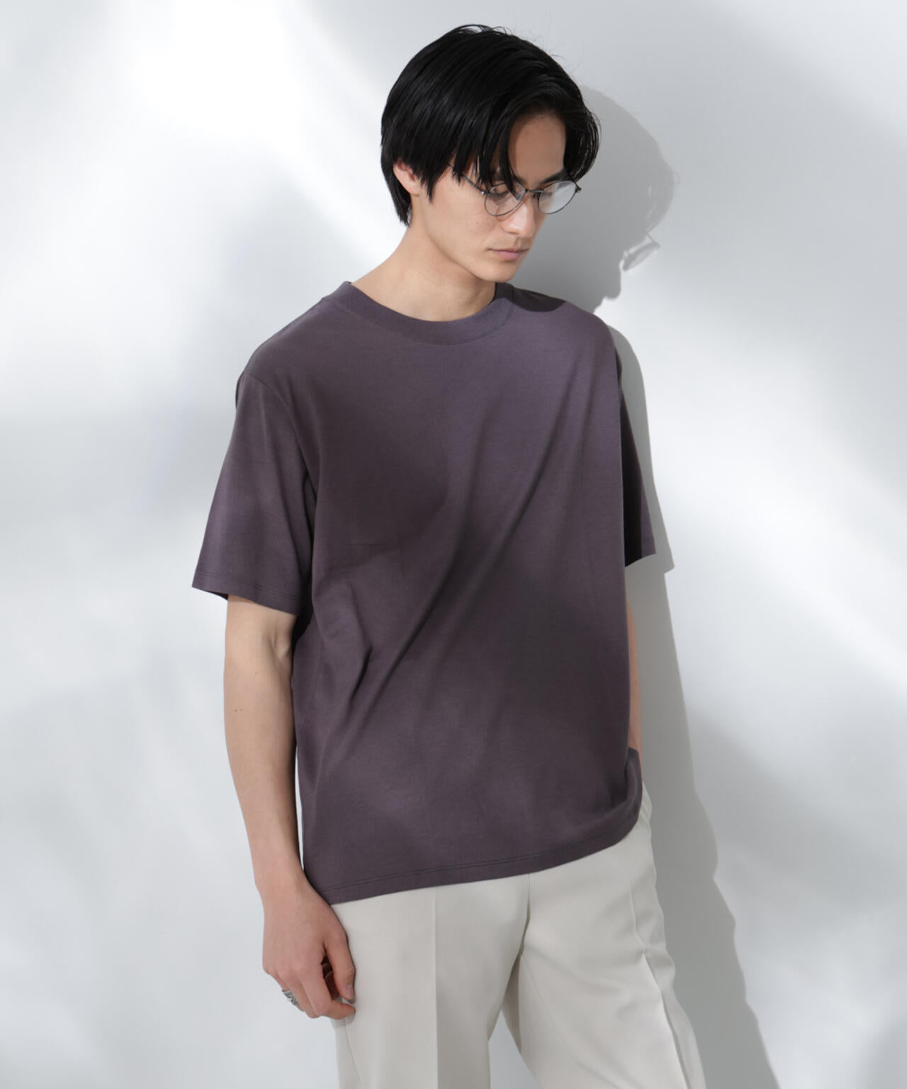Anti Soaked(R)汗染み防止 De Light ミドルシルエットTシャツ