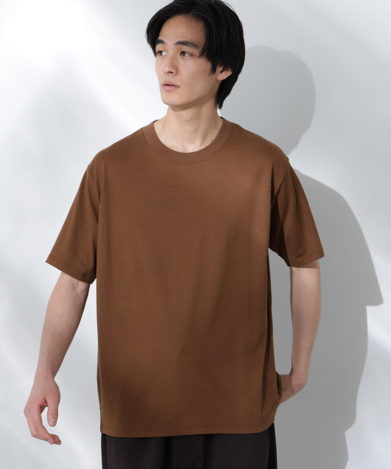 Anti Soaked(R)汗染み防止 De Light ミドルシルエットTシャツ