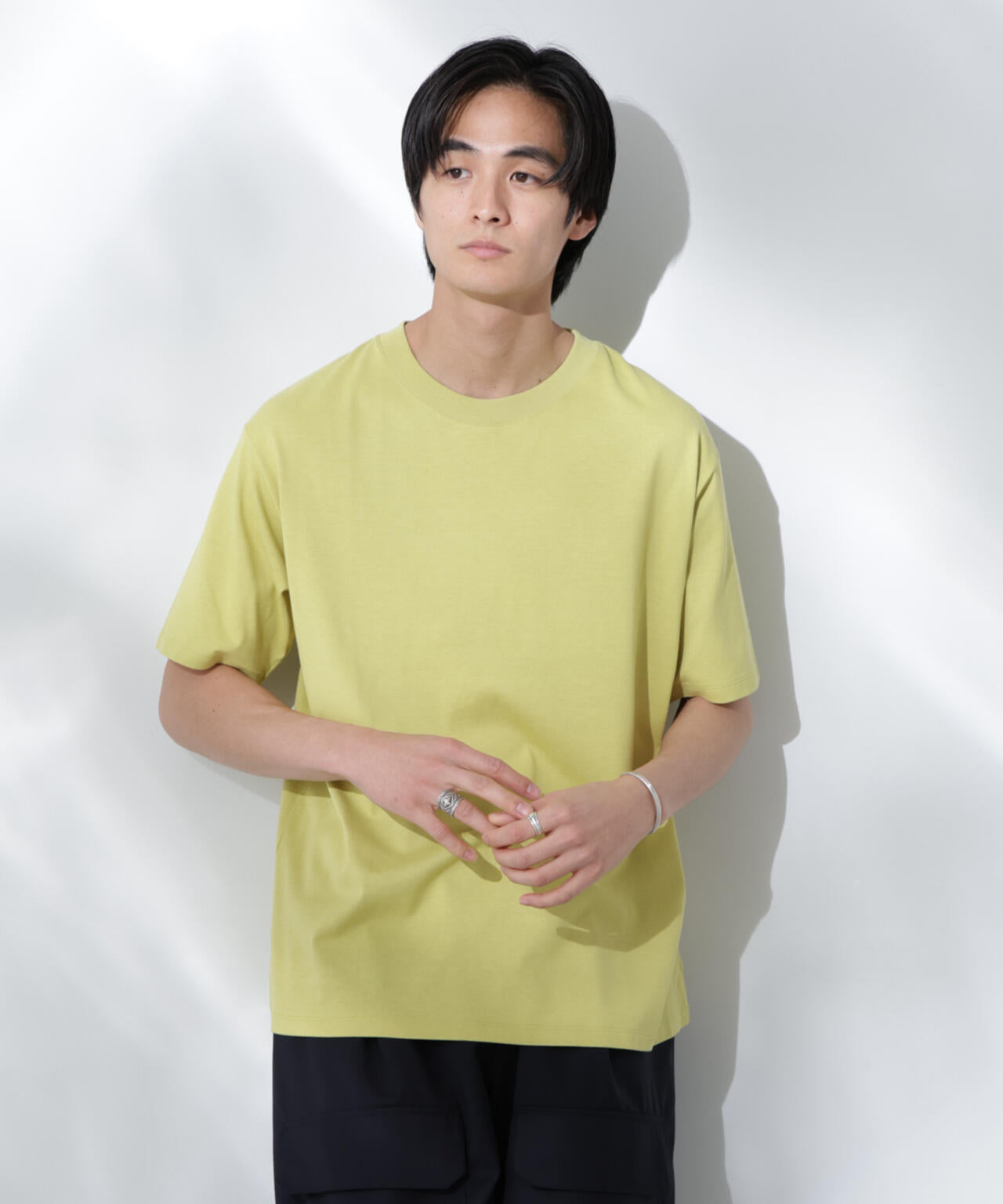 Anti Soaked(R)汗染み防止 De Light ミドルシルエットTシャツ
