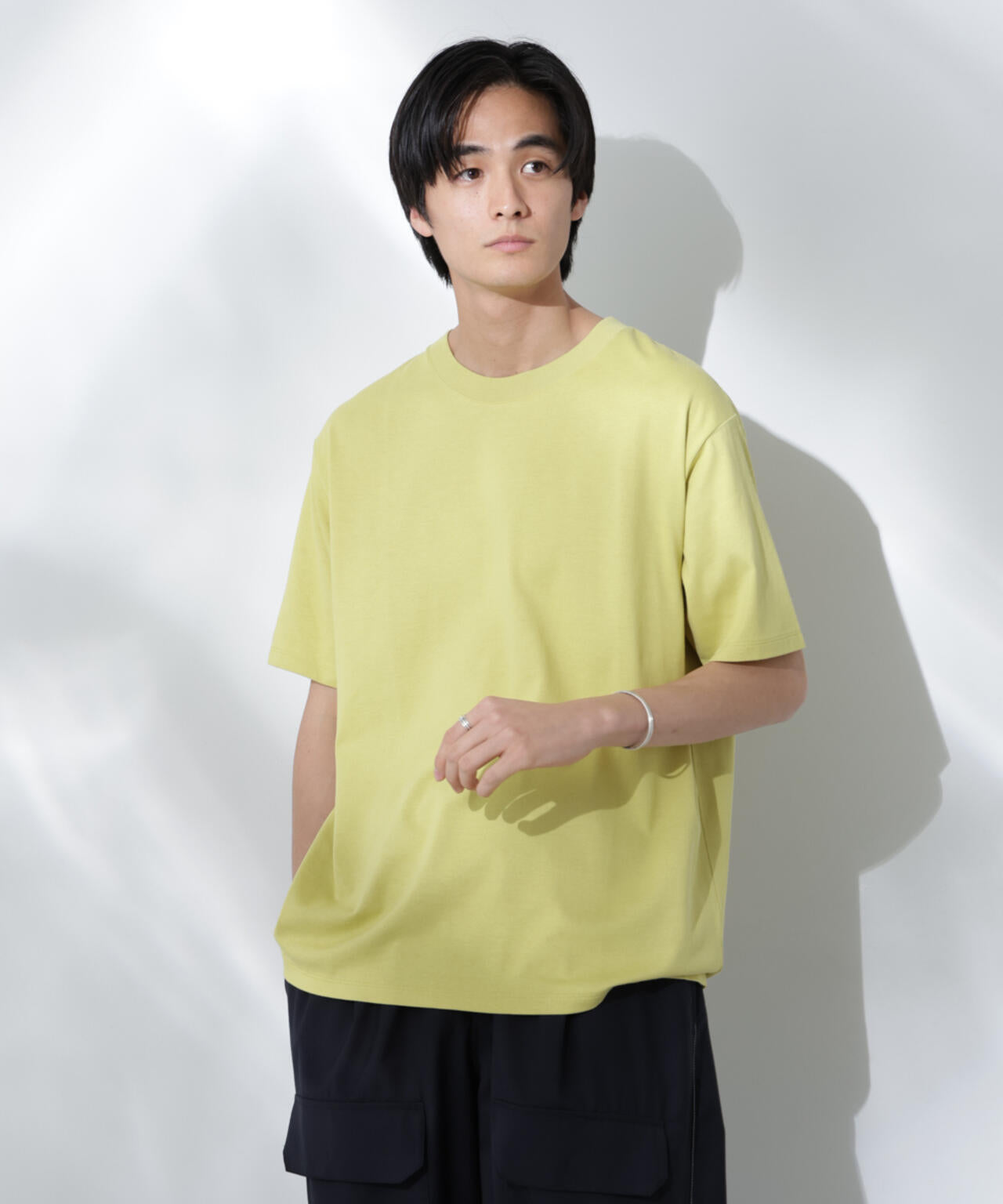 Anti Soaked(R)汗染み防止 De Light ミドルシルエットTシャツ