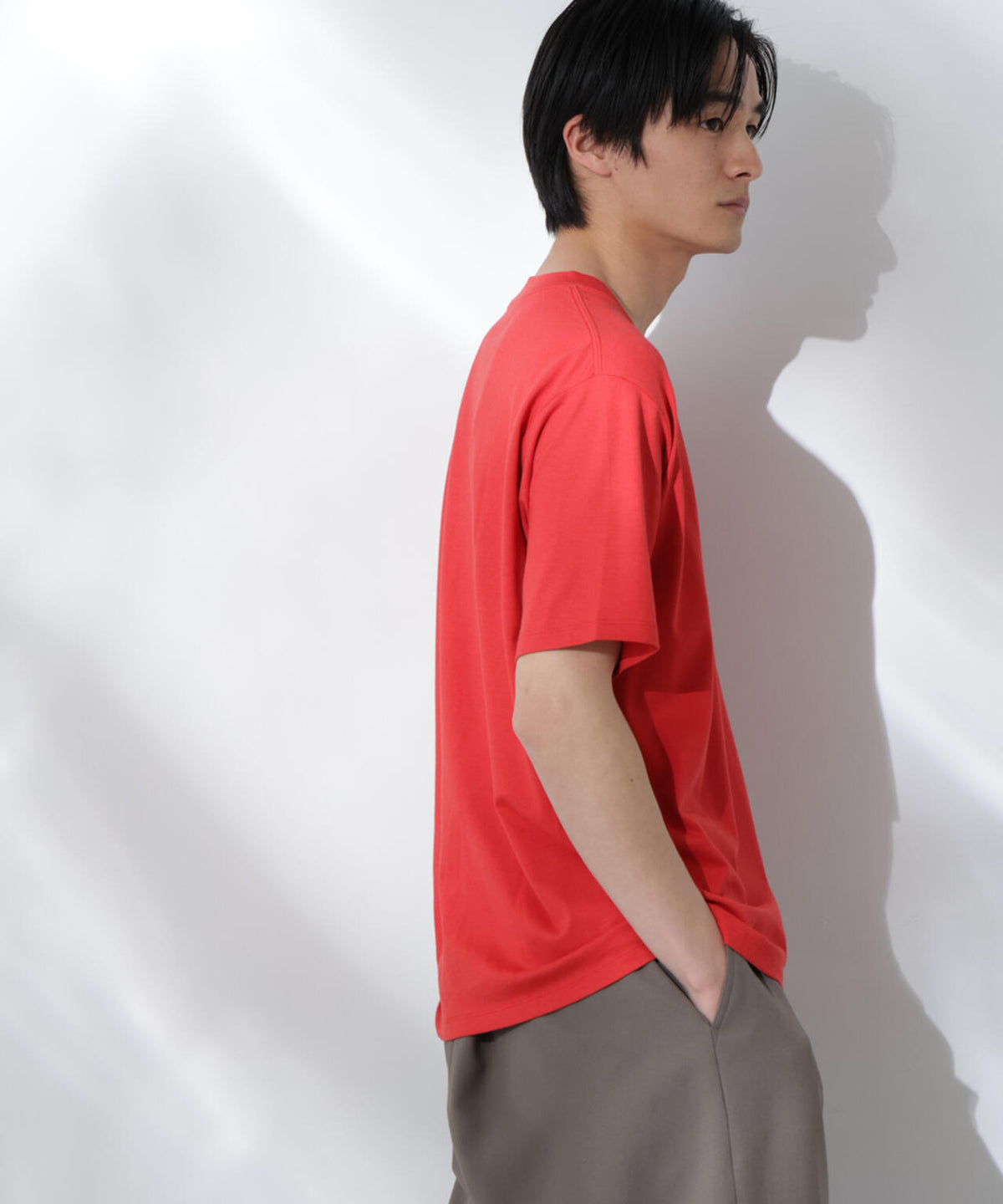 Anti Soaked(R)汗染み防止 De Light ミドルシルエットTシャツ