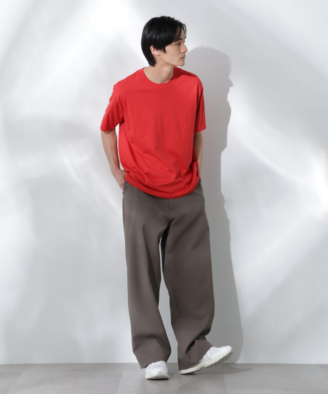 Anti Soaked(R)汗染み防止 De Light ミドルシルエットTシャツ