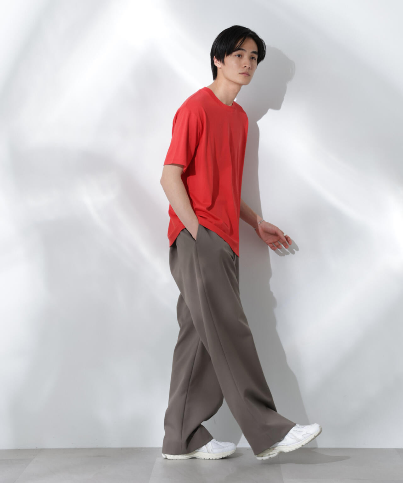 Anti Soaked(R)汗染み防止 De Light ミドルシルエットTシャツ