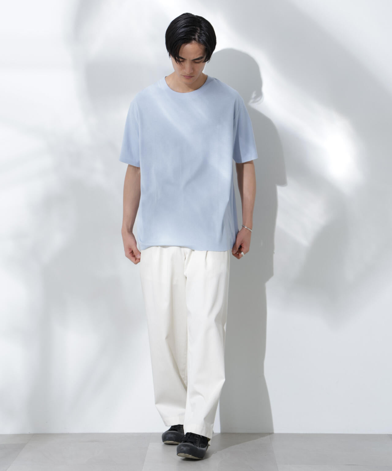 Anti Soaked(R)汗染み防止 De Light ミドルシルエットTシャツ