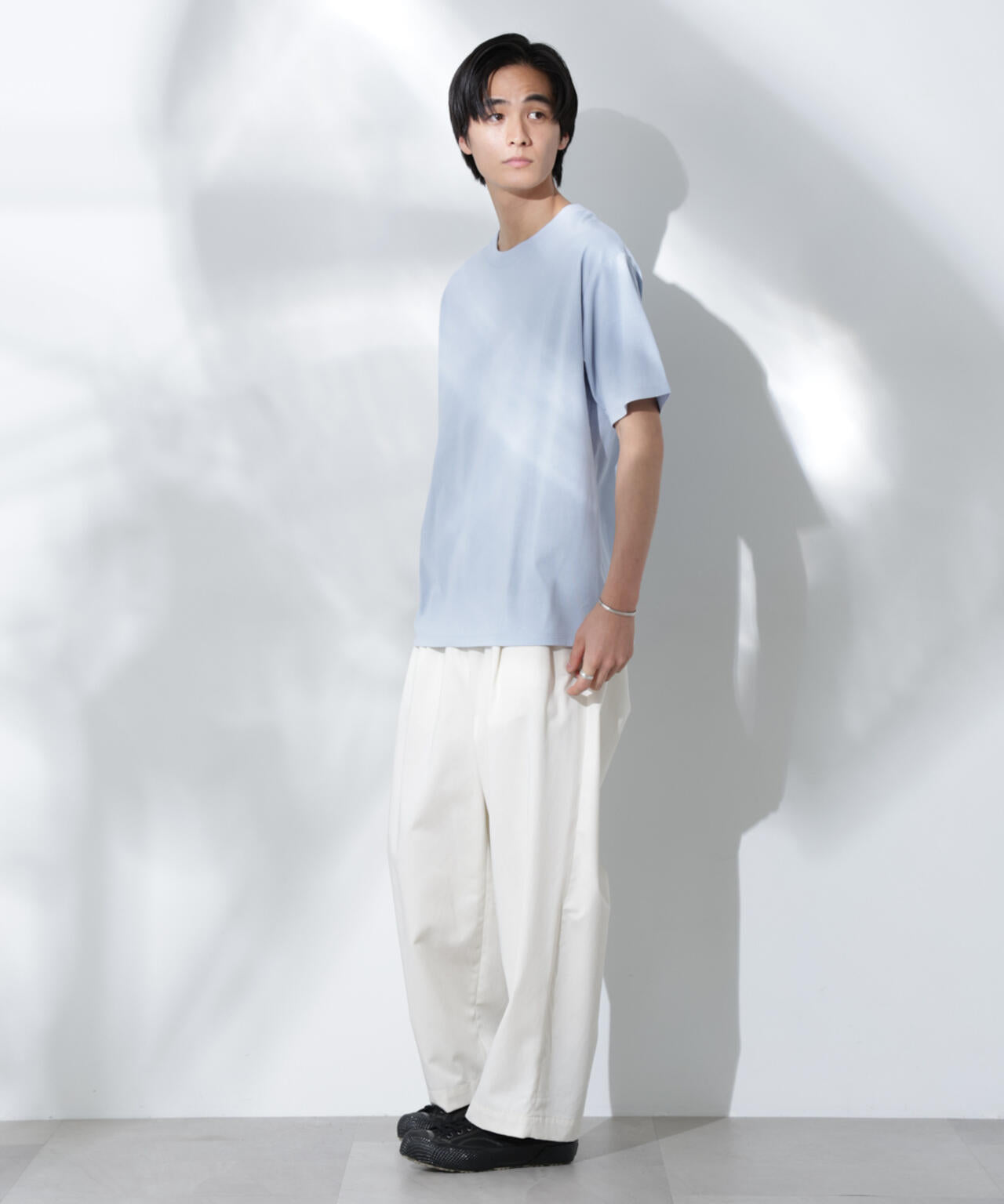 Anti Soaked(R)汗染み防止 De Light ミドルシルエットTシャツ