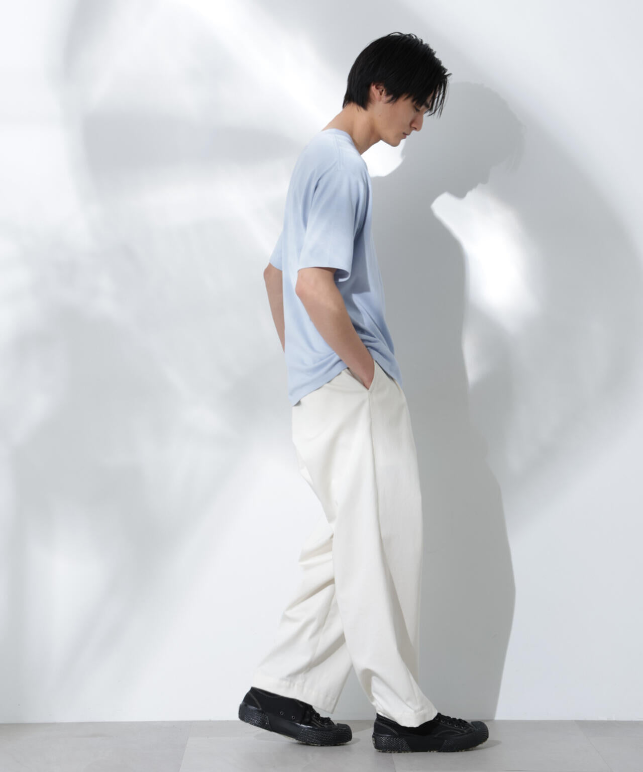 Anti Soaked(R)汗染み防止 De Light ミドルシルエットTシャツ