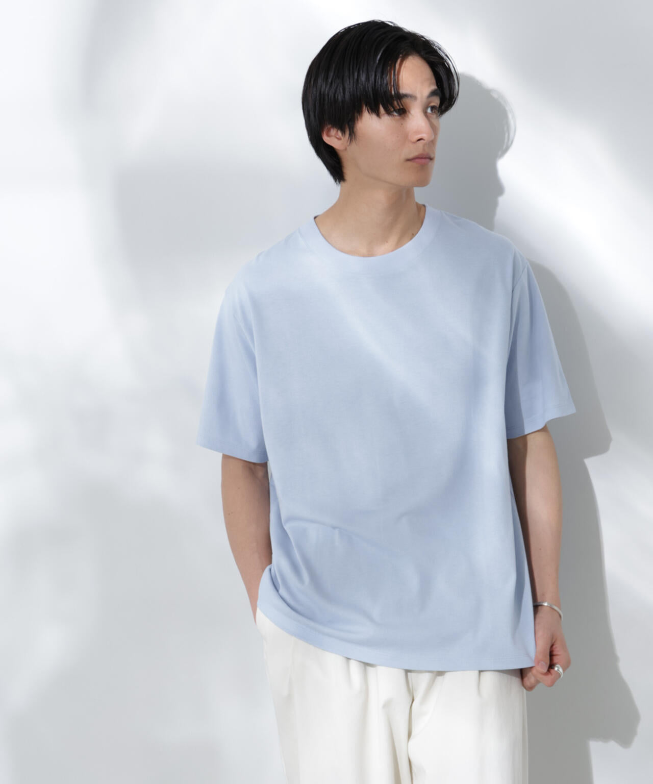 Anti Soaked(R)汗染み防止 De Light ミドルシルエットTシャツ