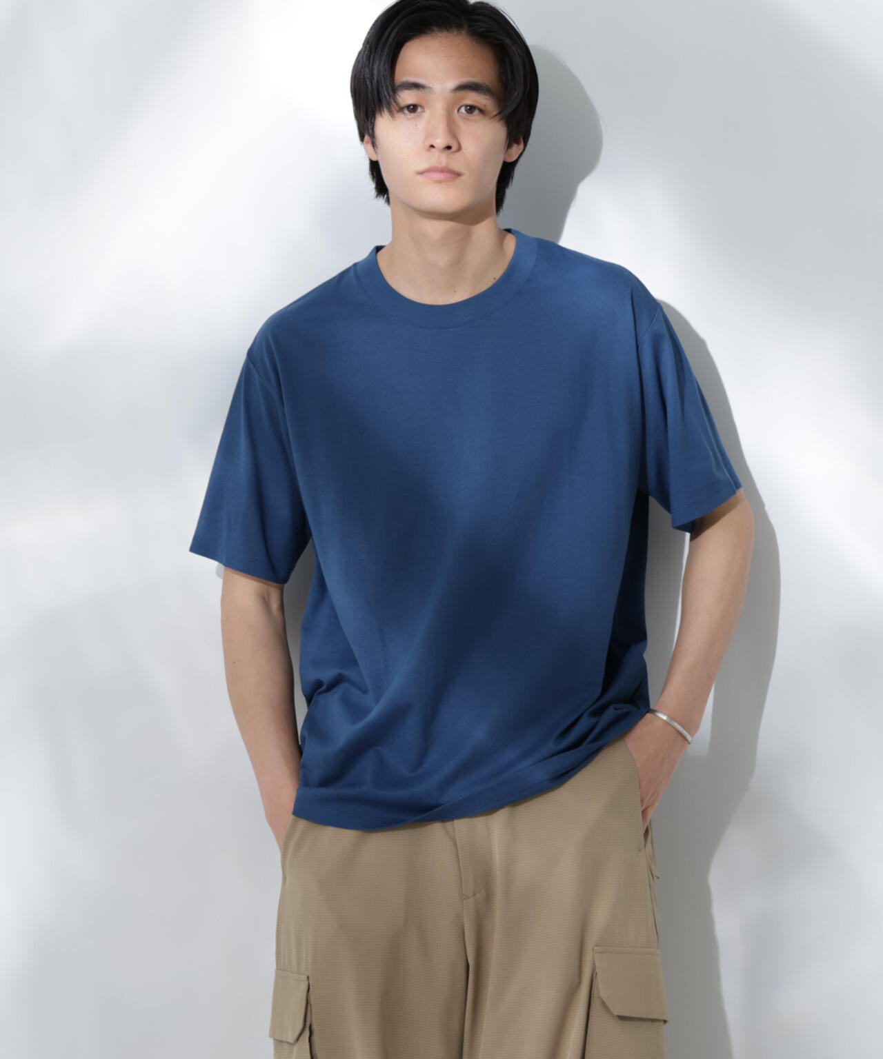 Anti Soaked(R)汗染み防止 De Light ミドルシルエットTシャツ