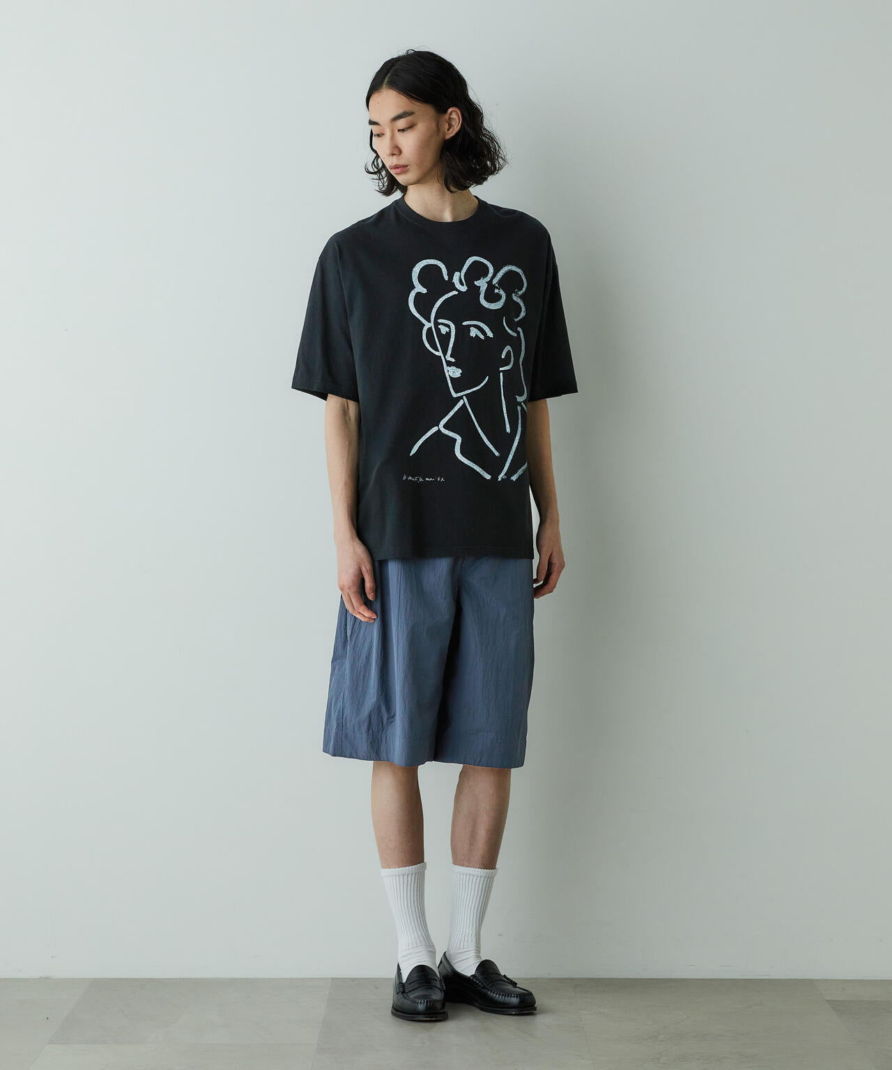 「HOTEL PALACE」オテルパラス アンリマティス アートグラフィックTシャツB