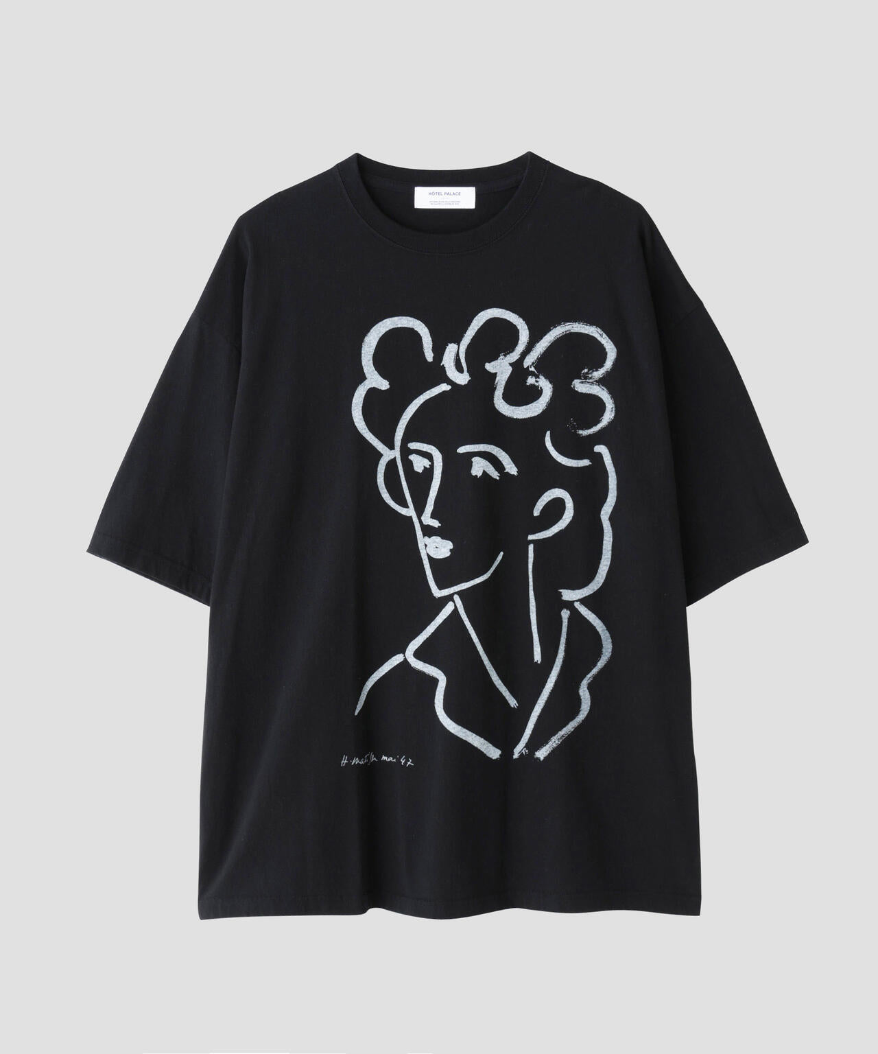 「HOTEL PALACE」オテルパラス アンリマティス アートグラフィックTシャツB