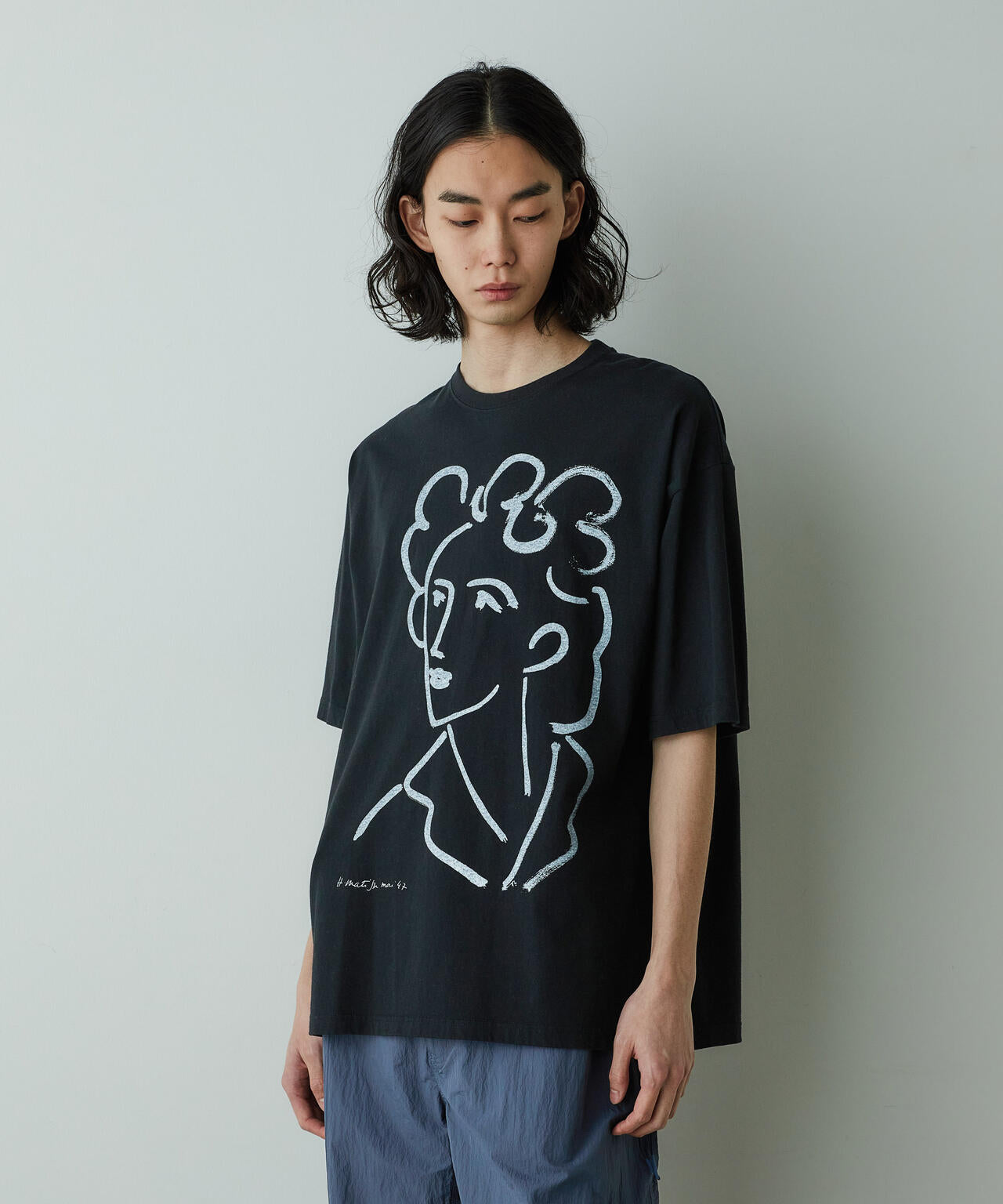 「HOTEL PALACE」オテルパラス アンリマティス アートグラフィックTシャツB