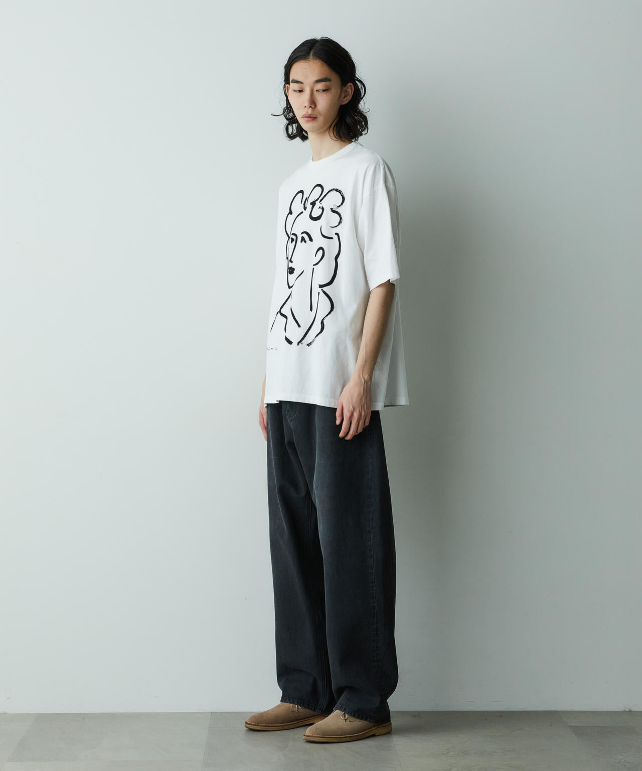 「HOTEL PALACE」オテルパラス アンリマティス アートグラフィックTシャツB
