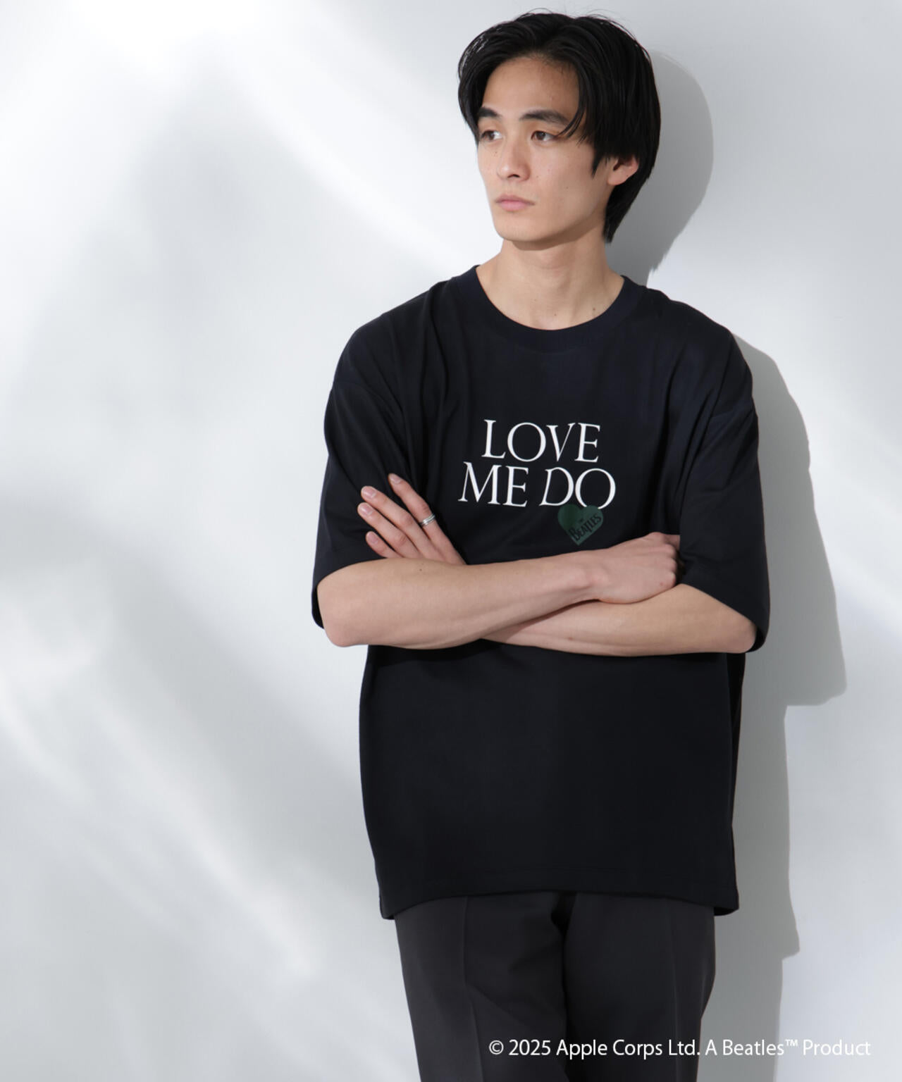 Anti Soaked(R)×BEATLES LOVE ME DO汗染み防止Tシャツ