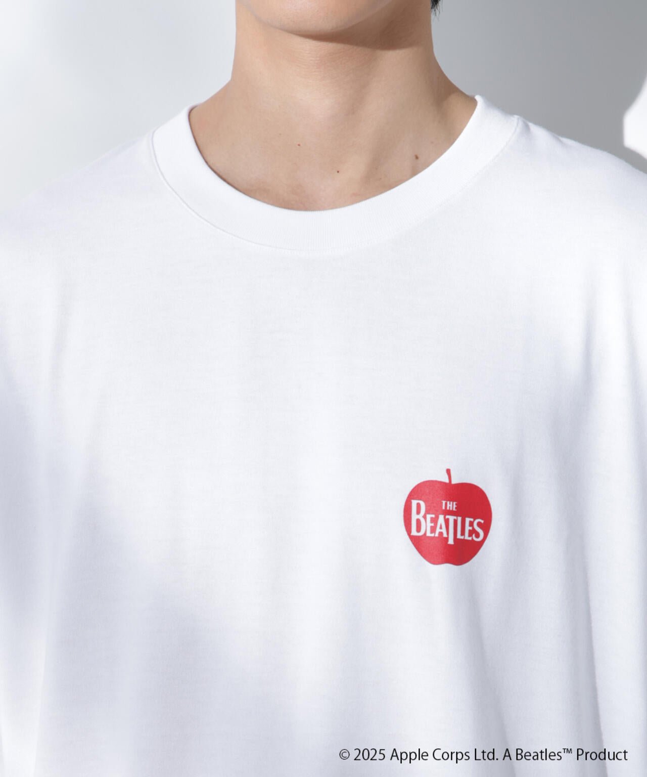 Anti Soaked(R)×BEATLES APPLEロゴ 汗染み防止Tシャツ