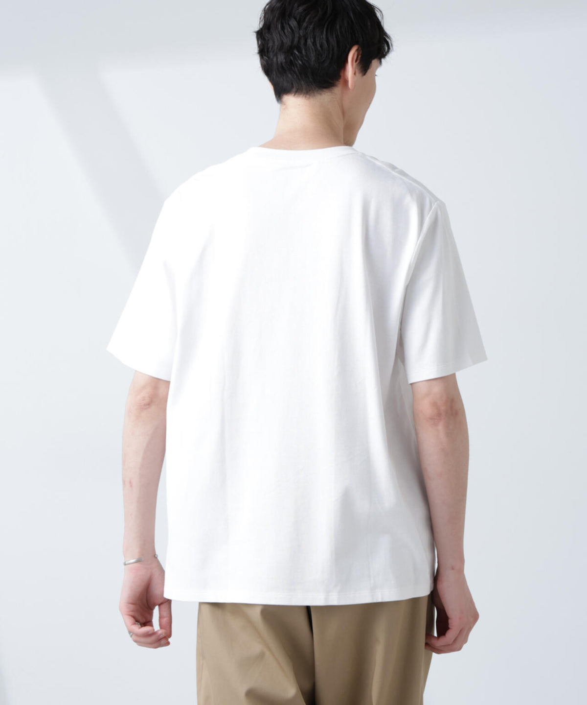 WEB限定/Anti Soaked(R) 汗染み防止 クルーネックレギュラーシルエットTシャツ
