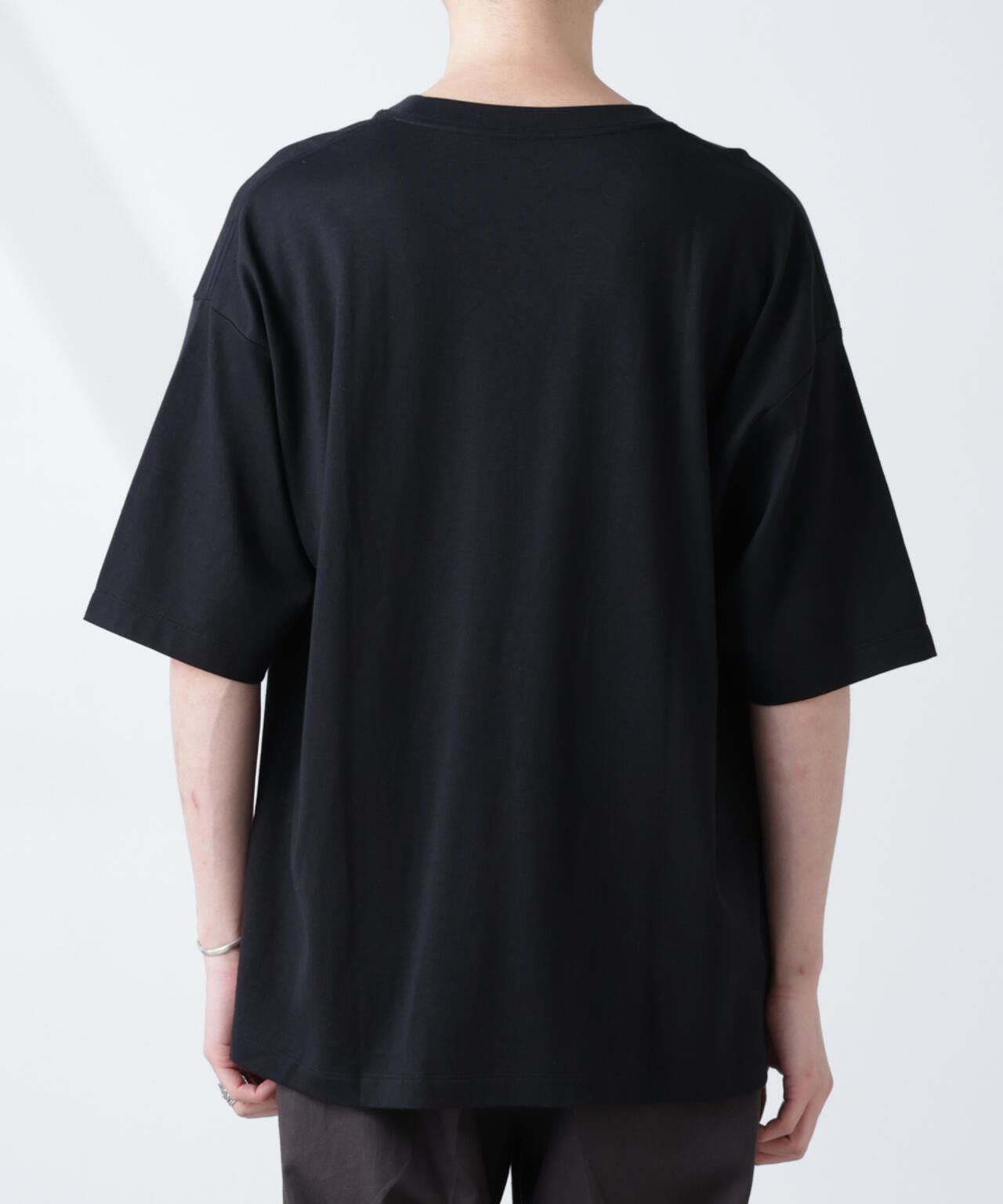 WEB限定/Anti Soaked(R) 汗染み防止 クルーネック ビッグシルエットTシャツ