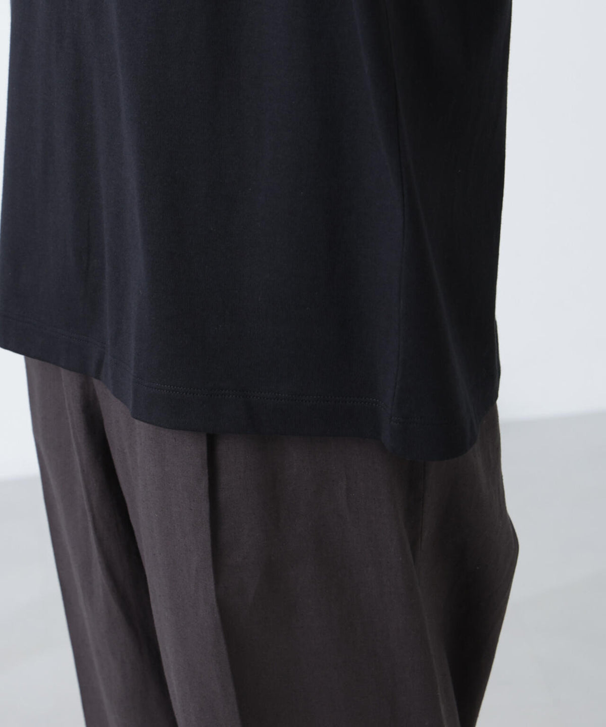 WEB限定/Anti Soaked(R) 汗染み防止 クルーネック ビッグシルエットTシャツ