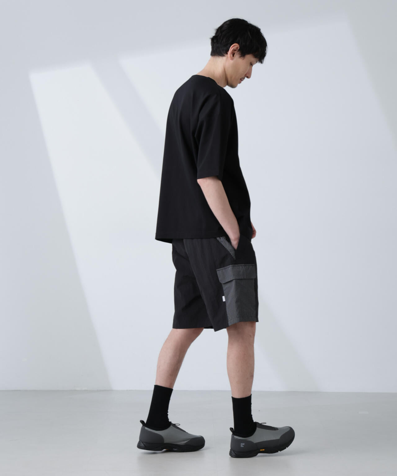 「NJ/CLUB」モクロディ ボートネック ビッグTシャツ