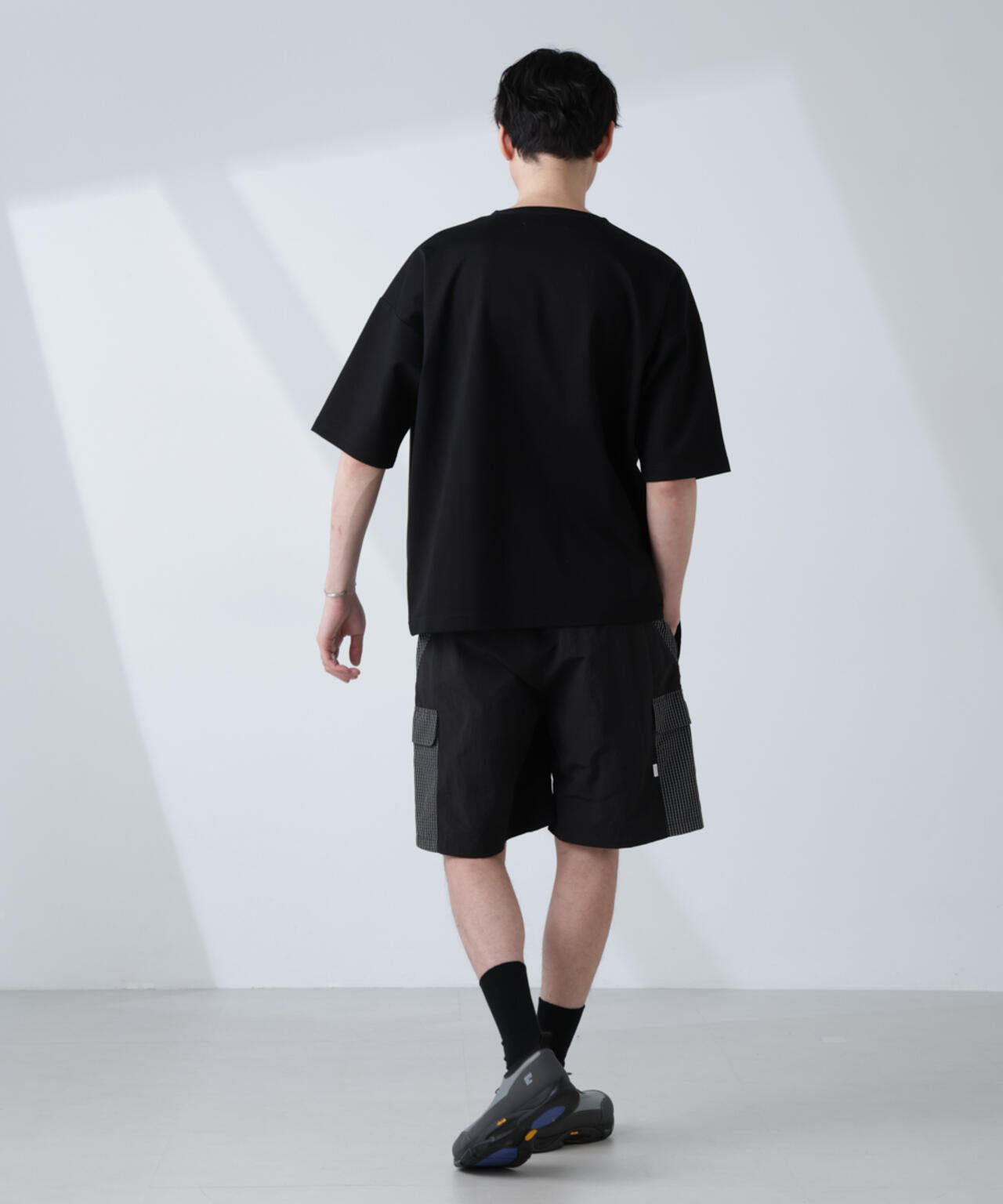 「NJ/CLUB」モクロディ ボートネック ビッグTシャツ