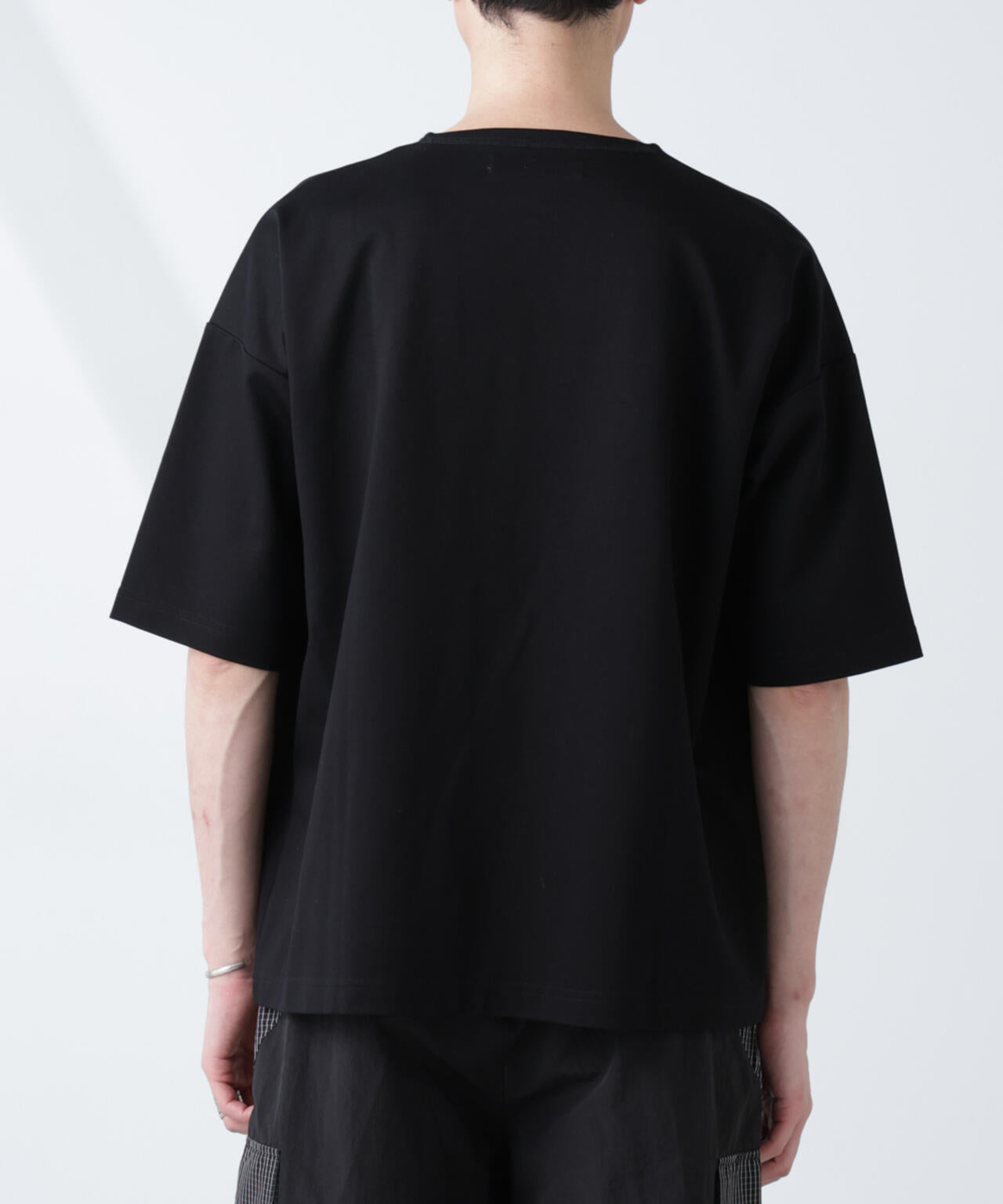 「NJ/CLUB」モクロディ ボートネック ビッグTシャツ