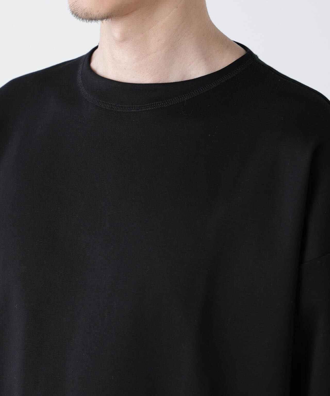 「NJ/CLUB」モクロディ ボートネック ビッグTシャツ