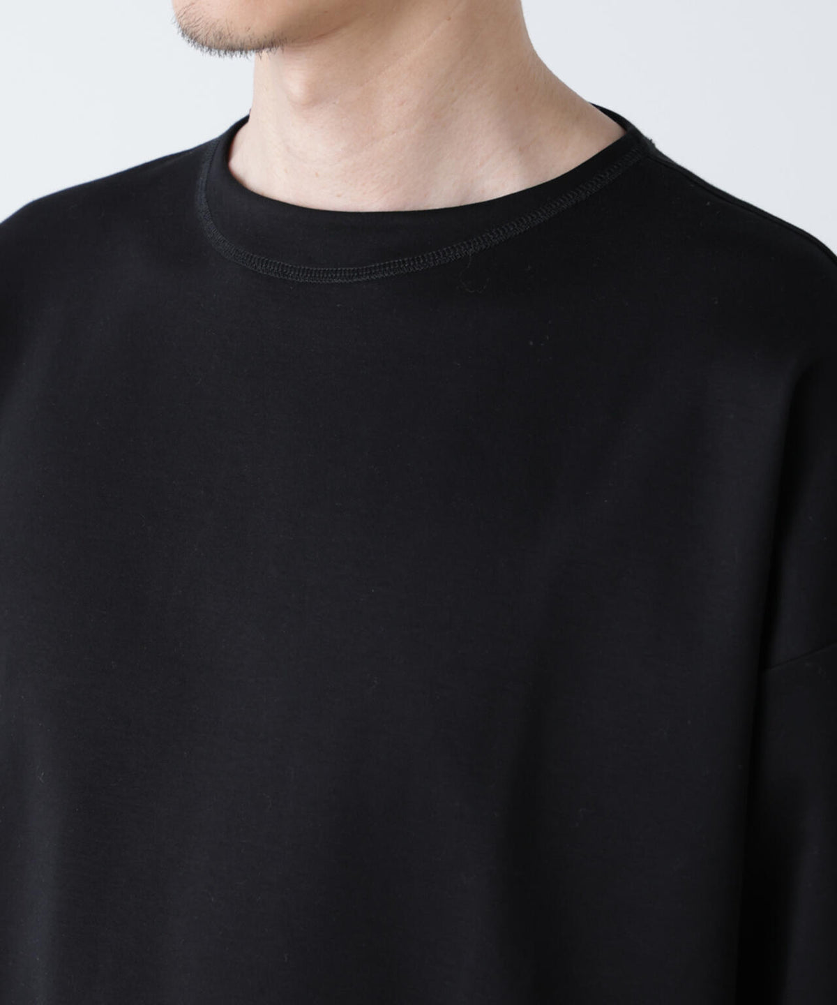 「NJ/CLUB」モクロディ ボートネック ビッグTシャツ