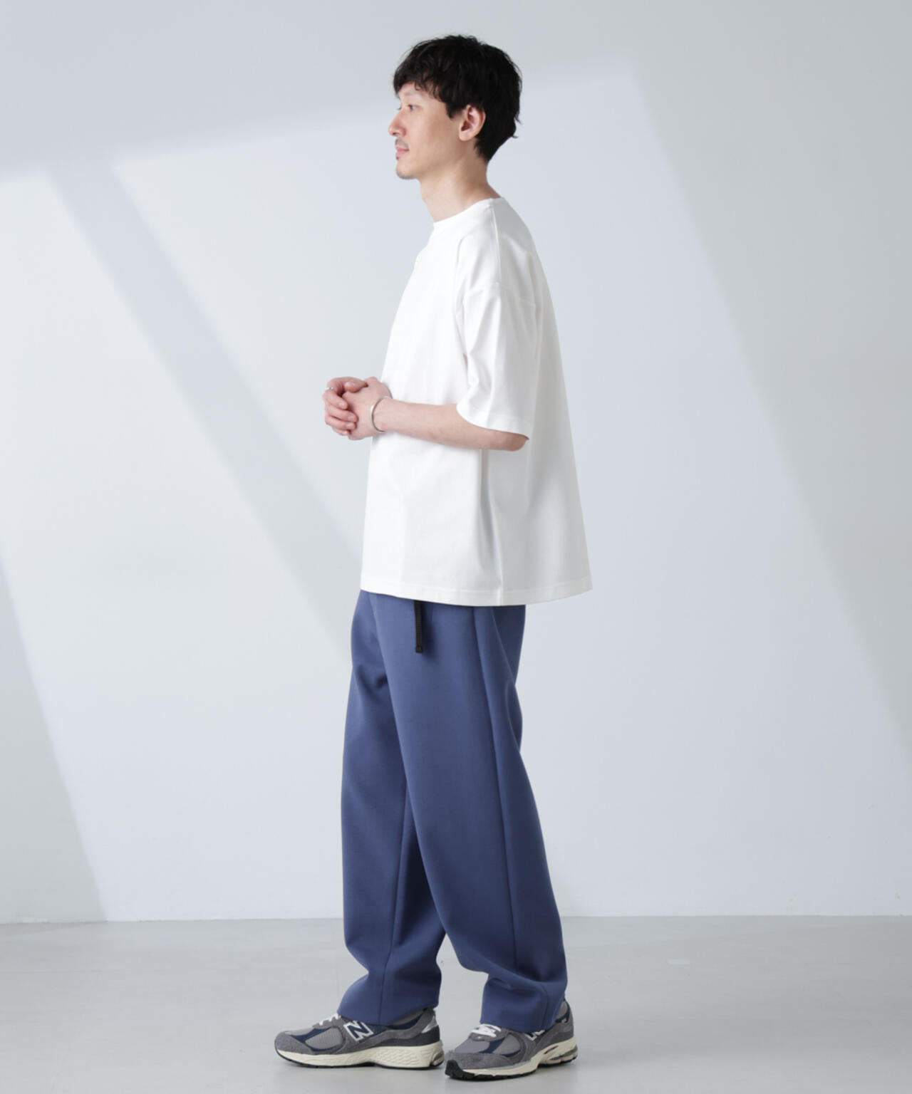「NJ/CLUB」モクロディ ボートネック ビッグTシャツ