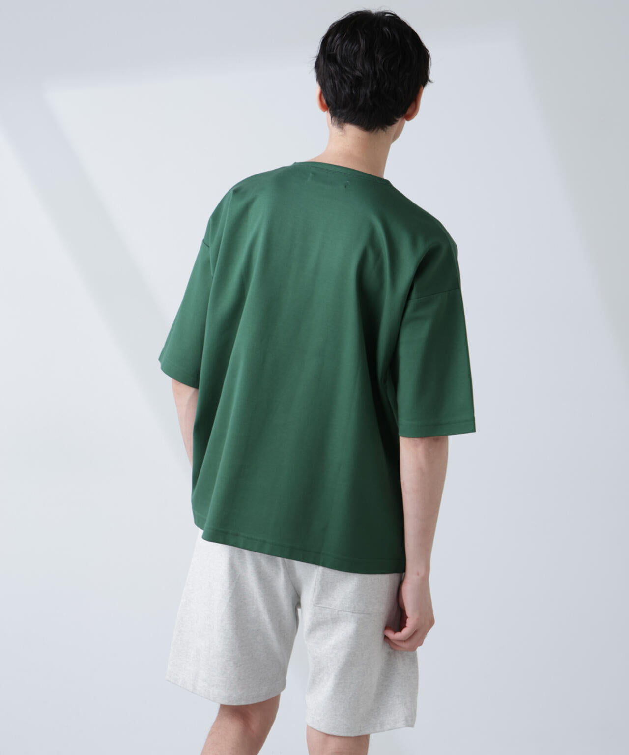 「NJ/CLUB」モクロディ ボートネック ビッグTシャツ