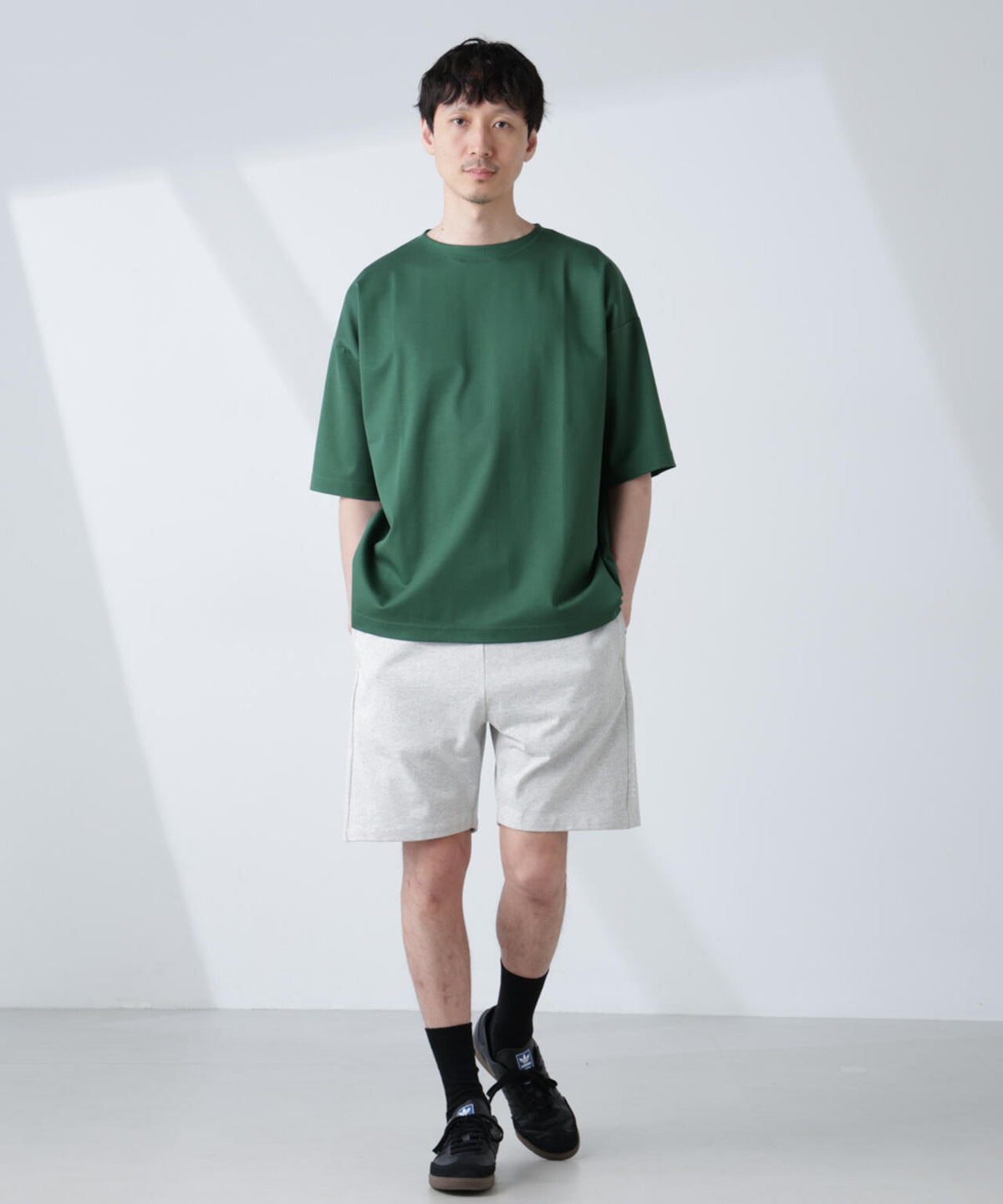 「NJ/CLUB」モクロディ ボートネック ビッグTシャツ