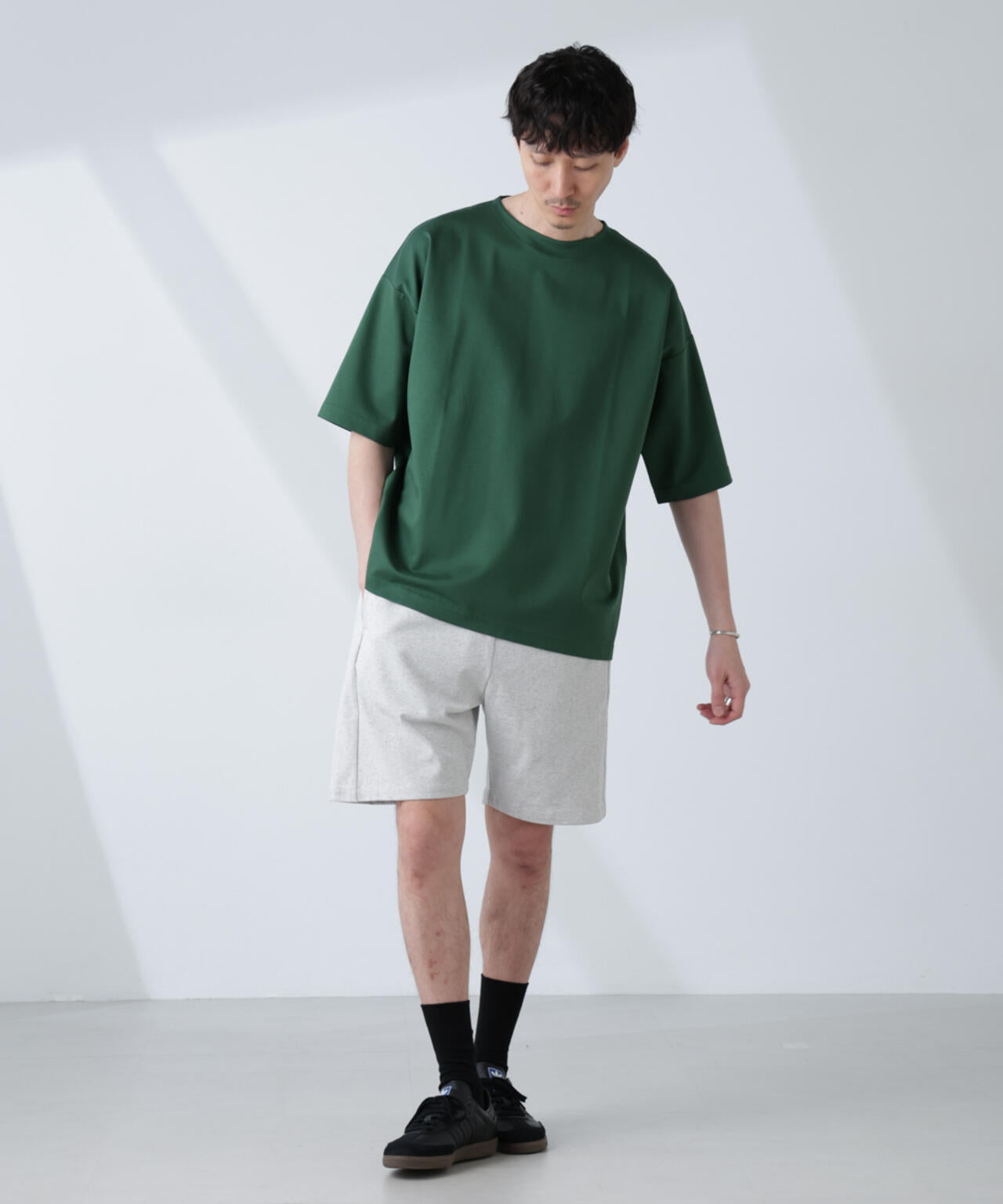 「NJ/CLUB」モクロディ ボートネック ビッグTシャツ