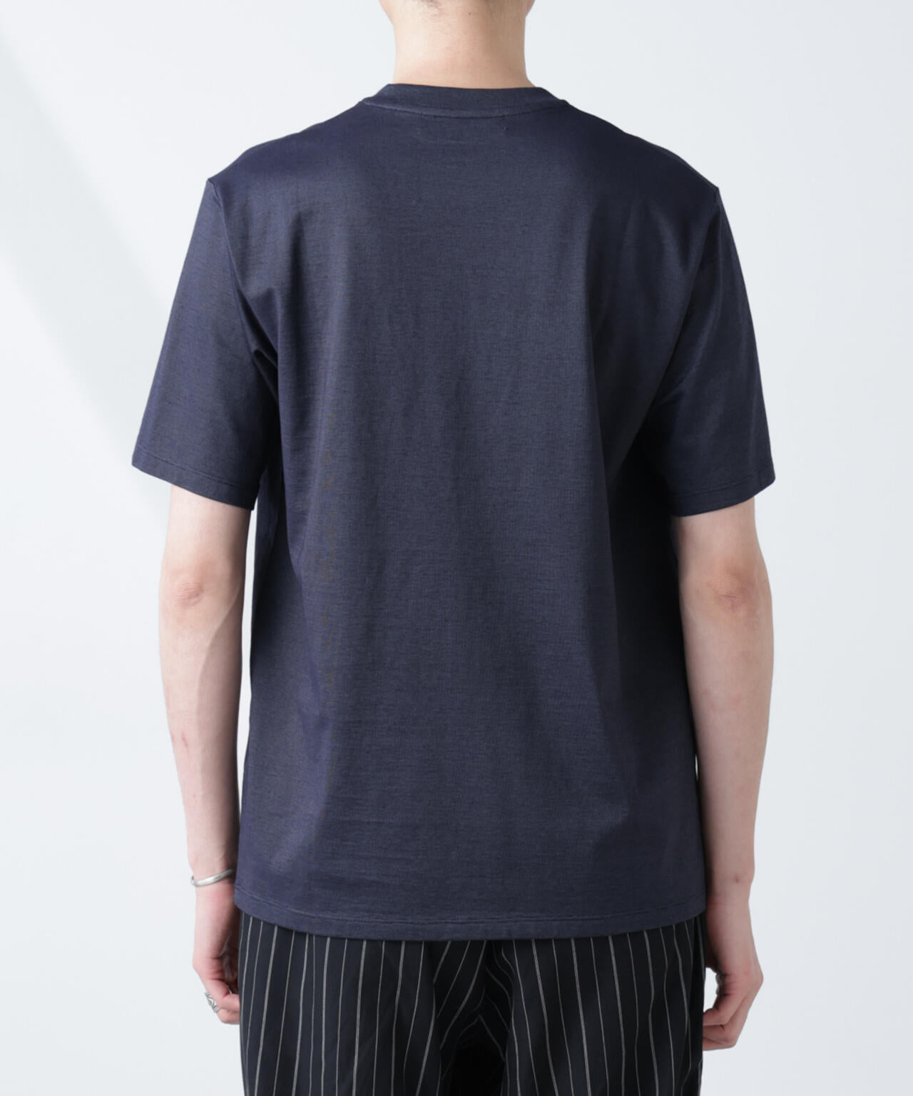 ソラーロライトストレッチヘンリーネックTシャツ(セットアップ可)
