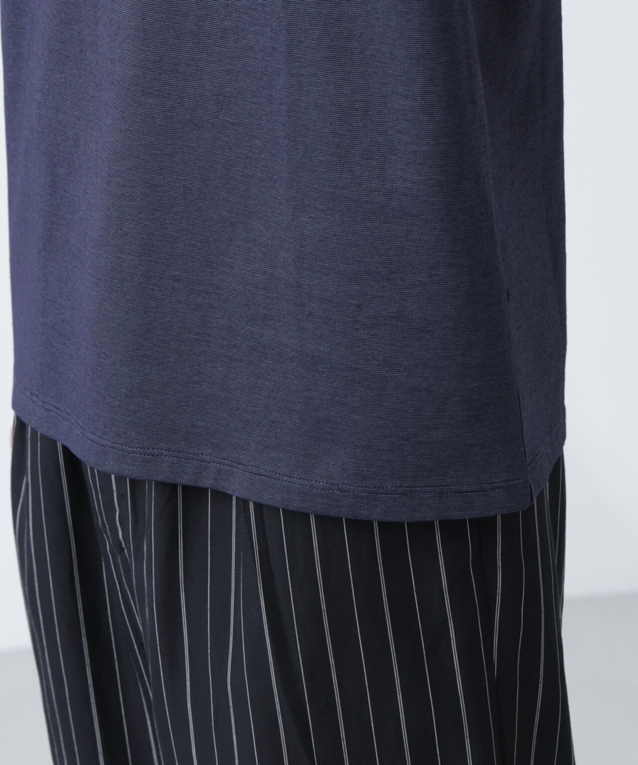 ソラーロライトストレッチヘンリーネックTシャツ(セットアップ可)