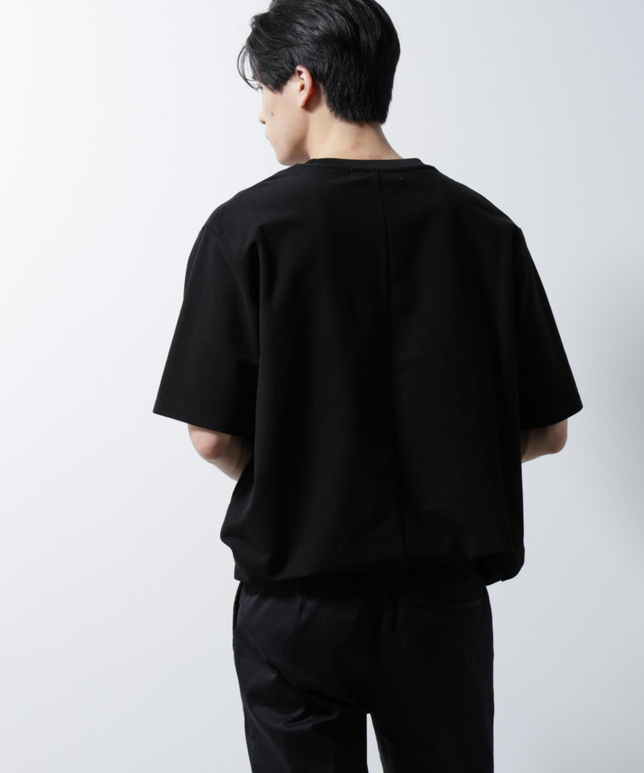 「MC」coveross(R)ツイル調 冷感プレーティング天竺 ポケットTシャツ