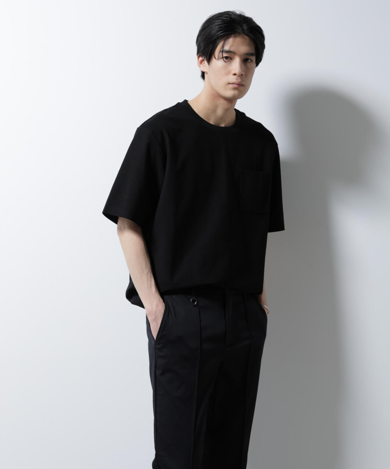 「MC」coveross(R)ツイル調 冷感プレーティング天竺 ポケットTシャツ