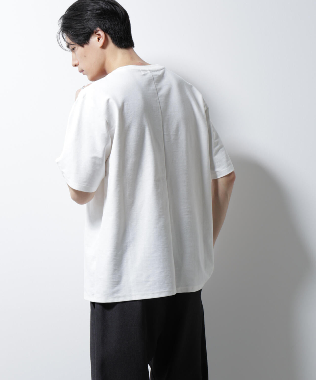 「MC」coveross(R)ツイル調 冷感プレーティング天竺 ポケットTシャツ